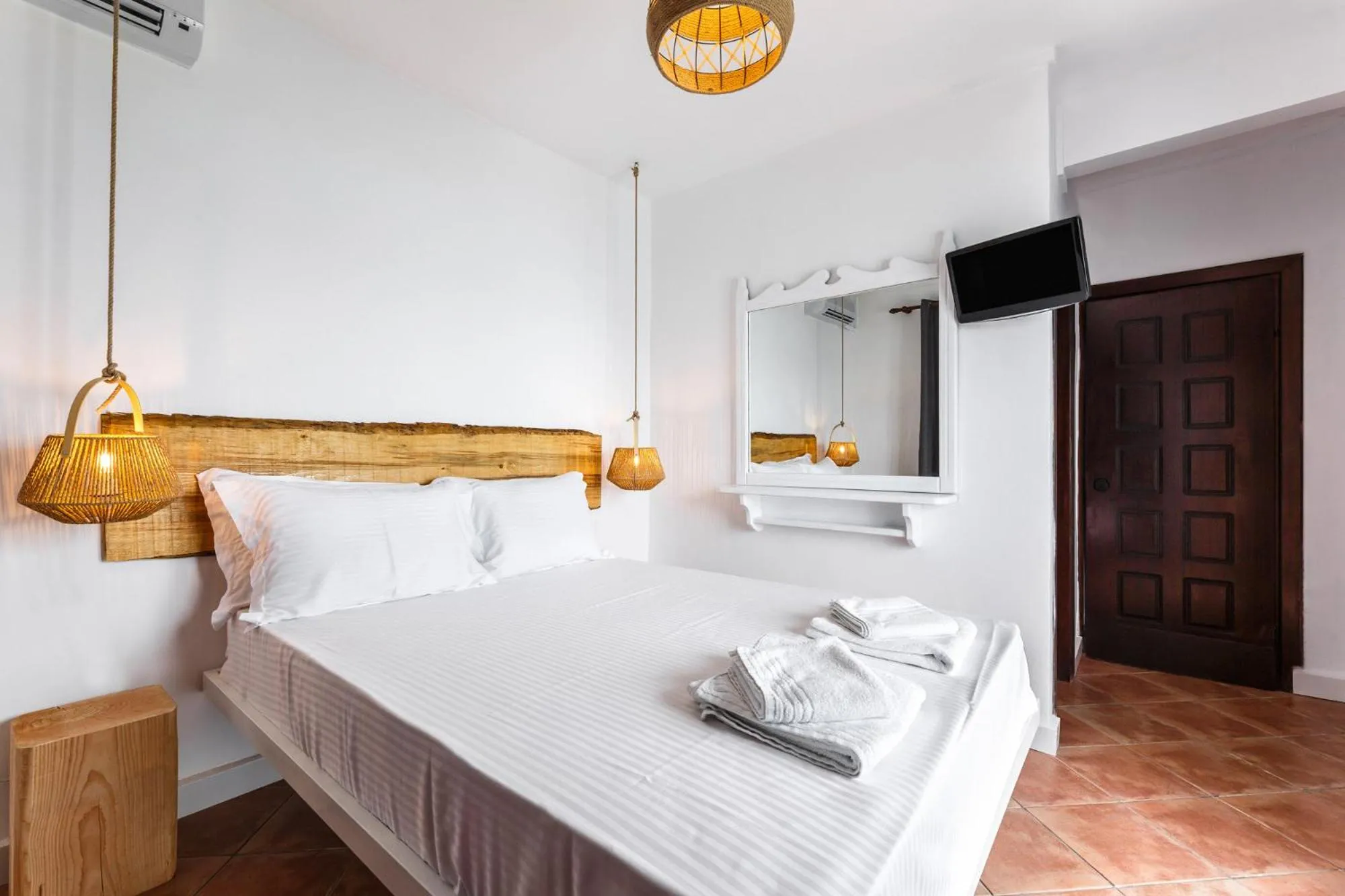 Bed in Marabou Hotel