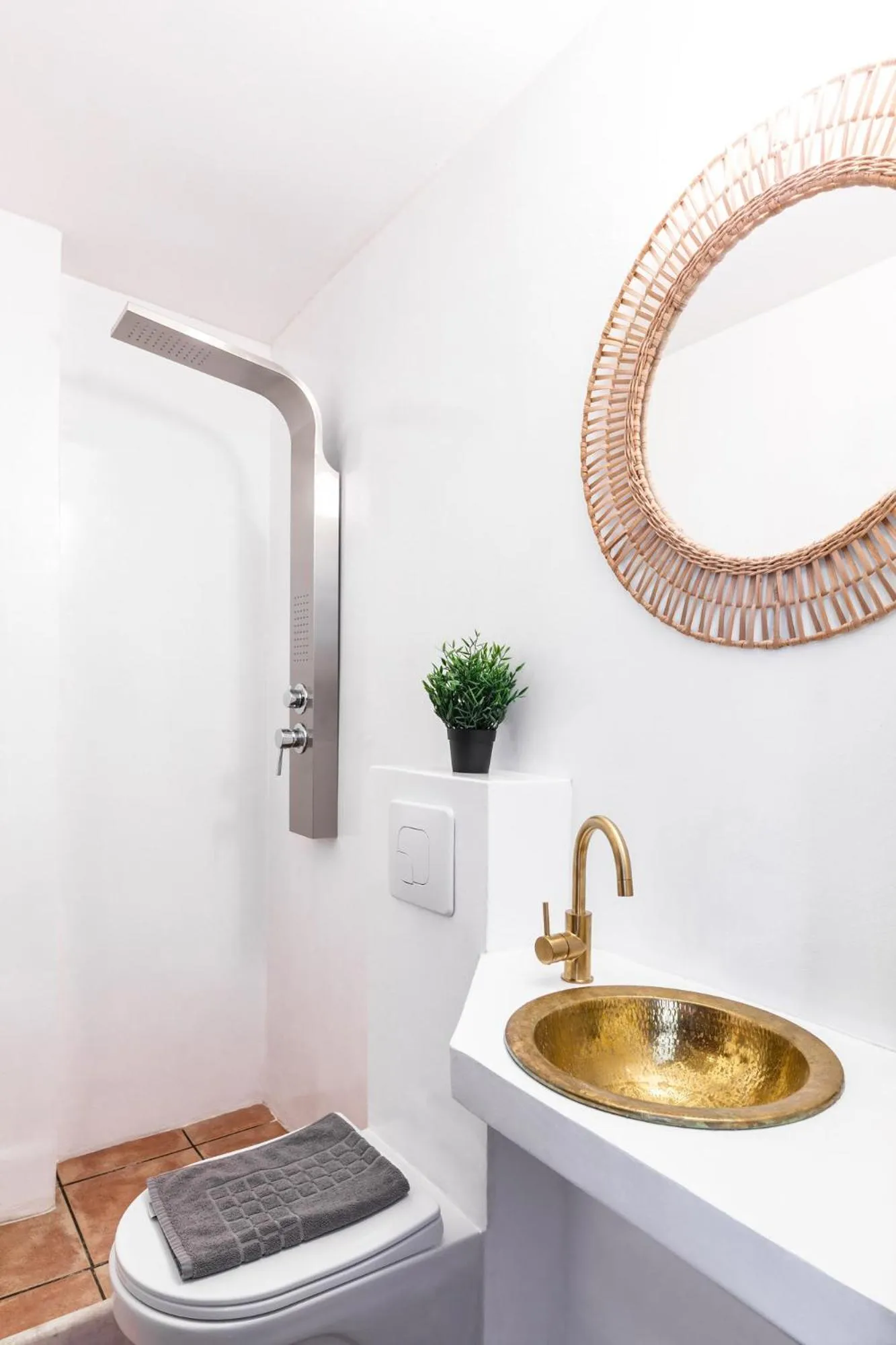 Bathroom in Marabou Hotel