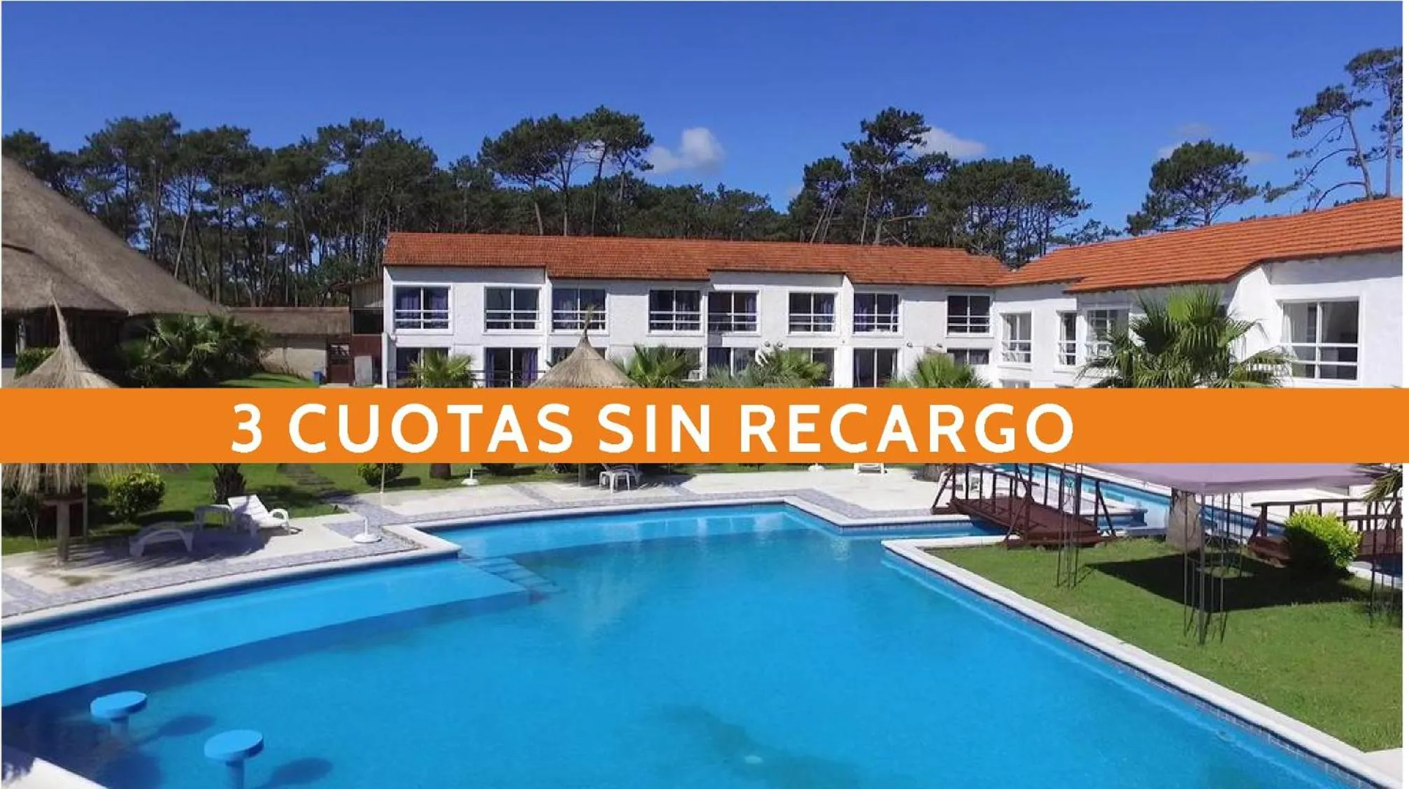 Property building in Punta del Este Arenas Hotel