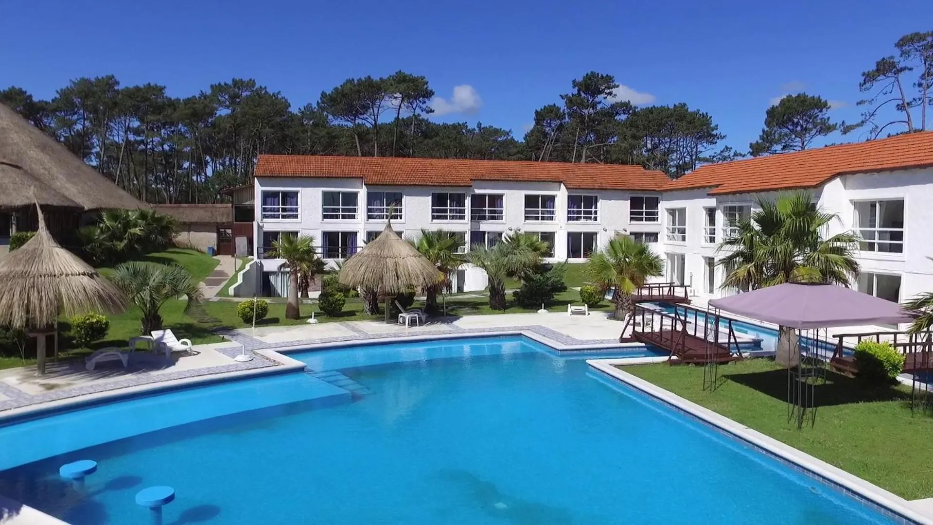 Garden view in Punta del Este Arenas Hotel