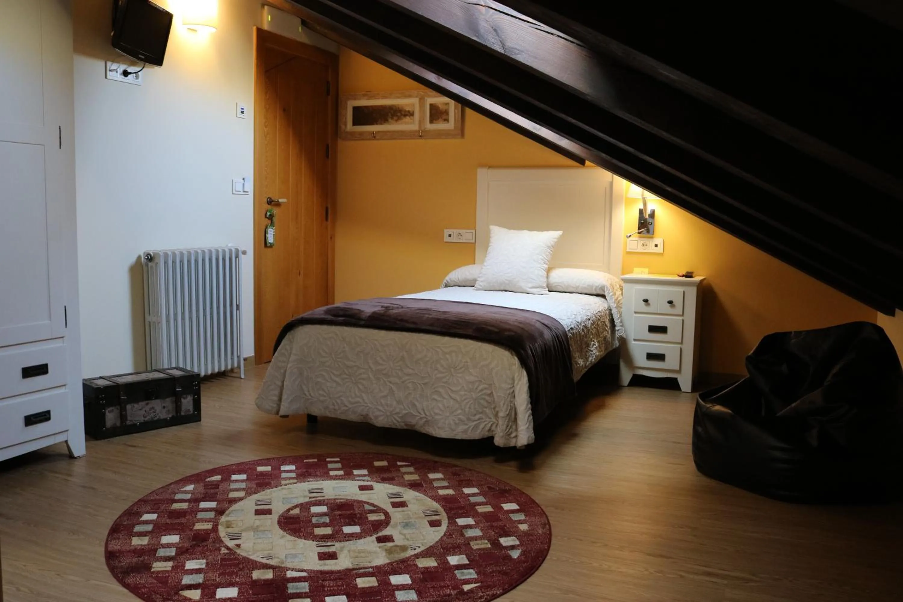 Bed in Villa Fontanas