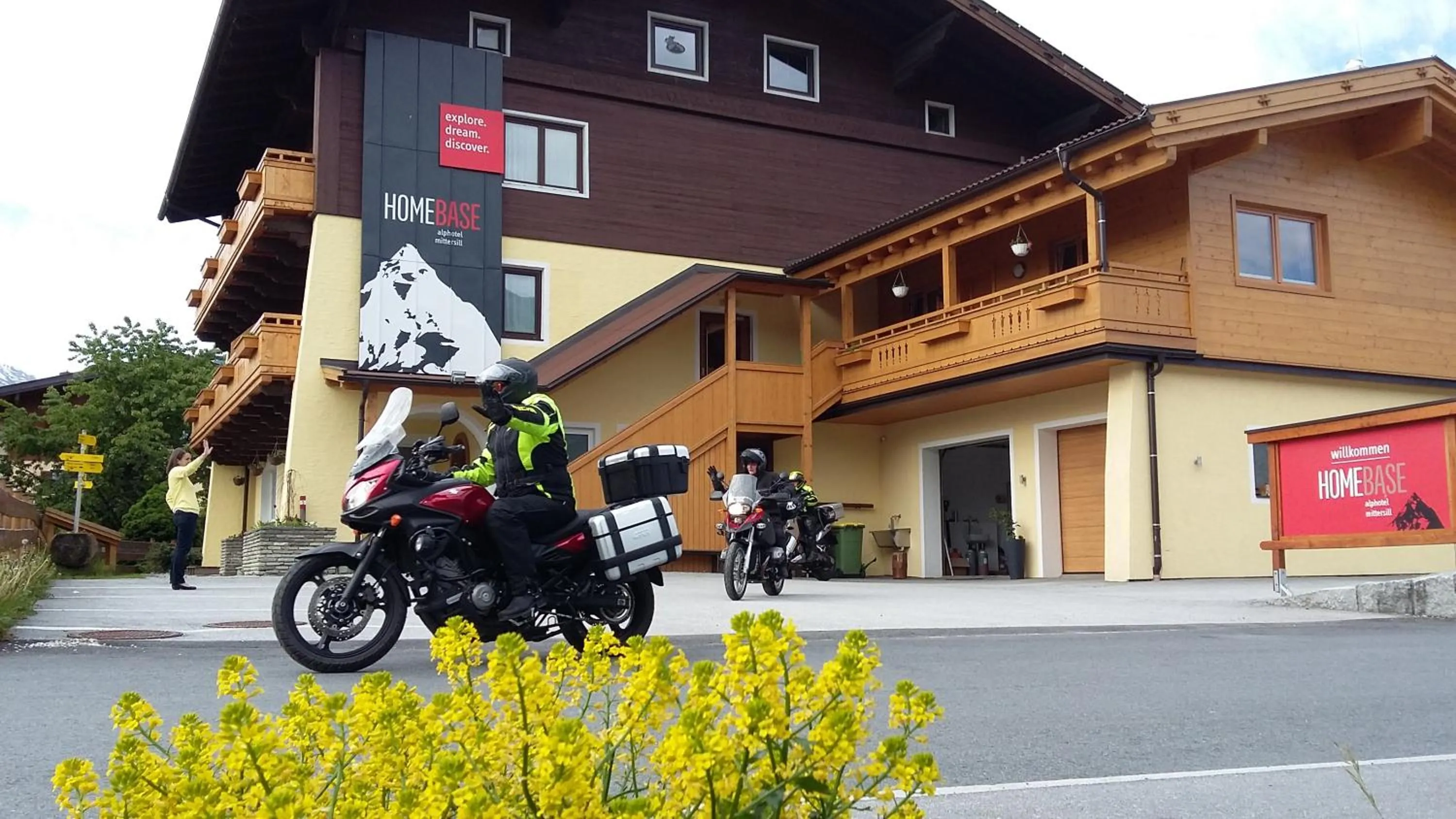 Facade/entrance in Alphotel Mittersill