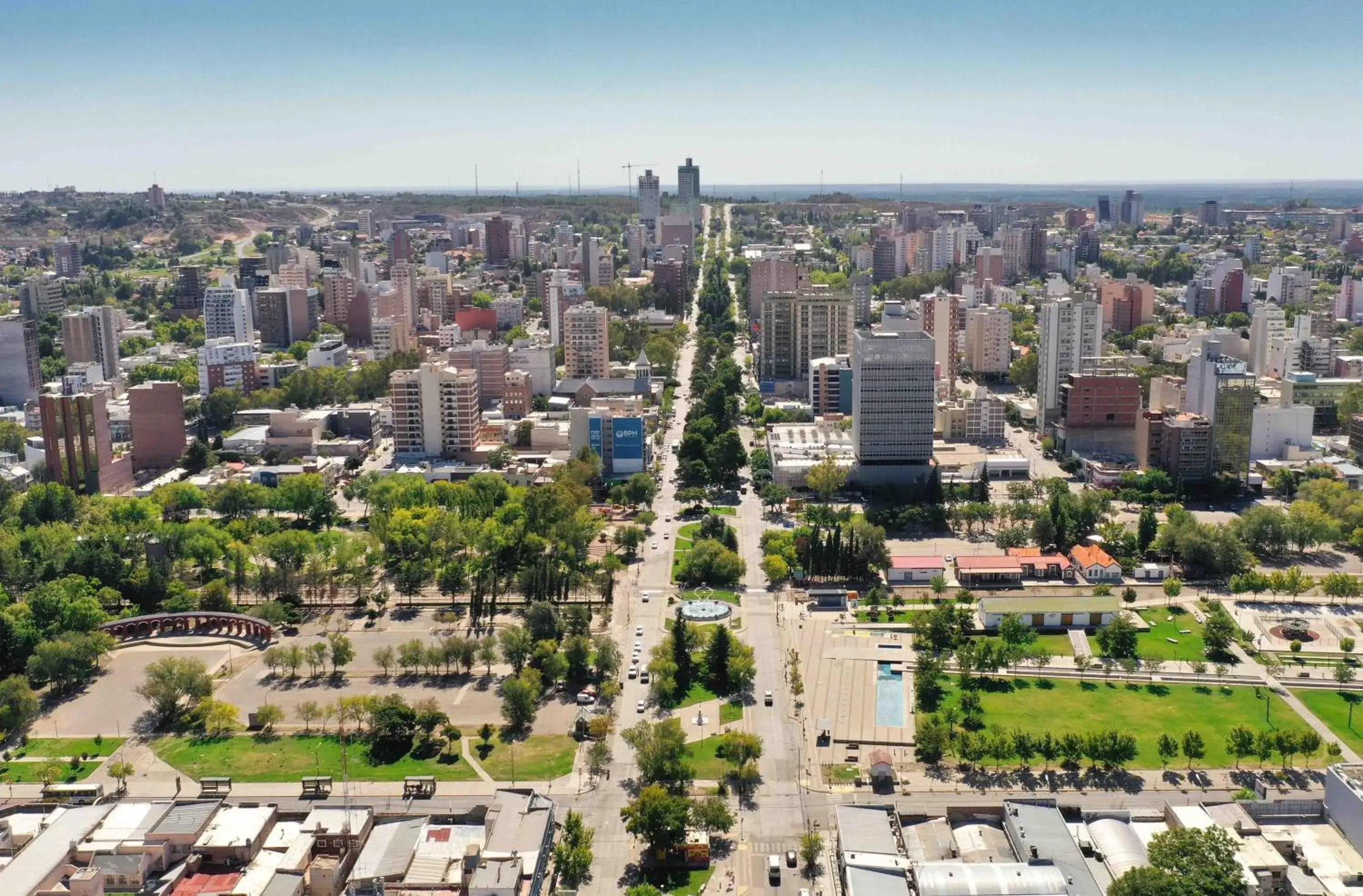 City view in Cyan Soho Neuquén Hotel City view in Cyan Soho Neuquén Hotel