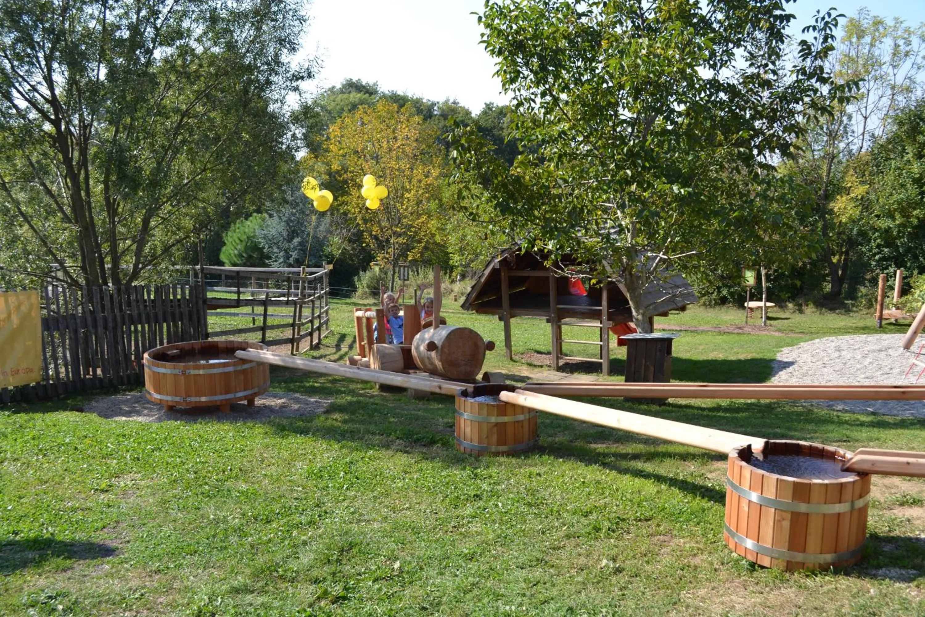 Children play ground in JUFA Hotel Tieschen
