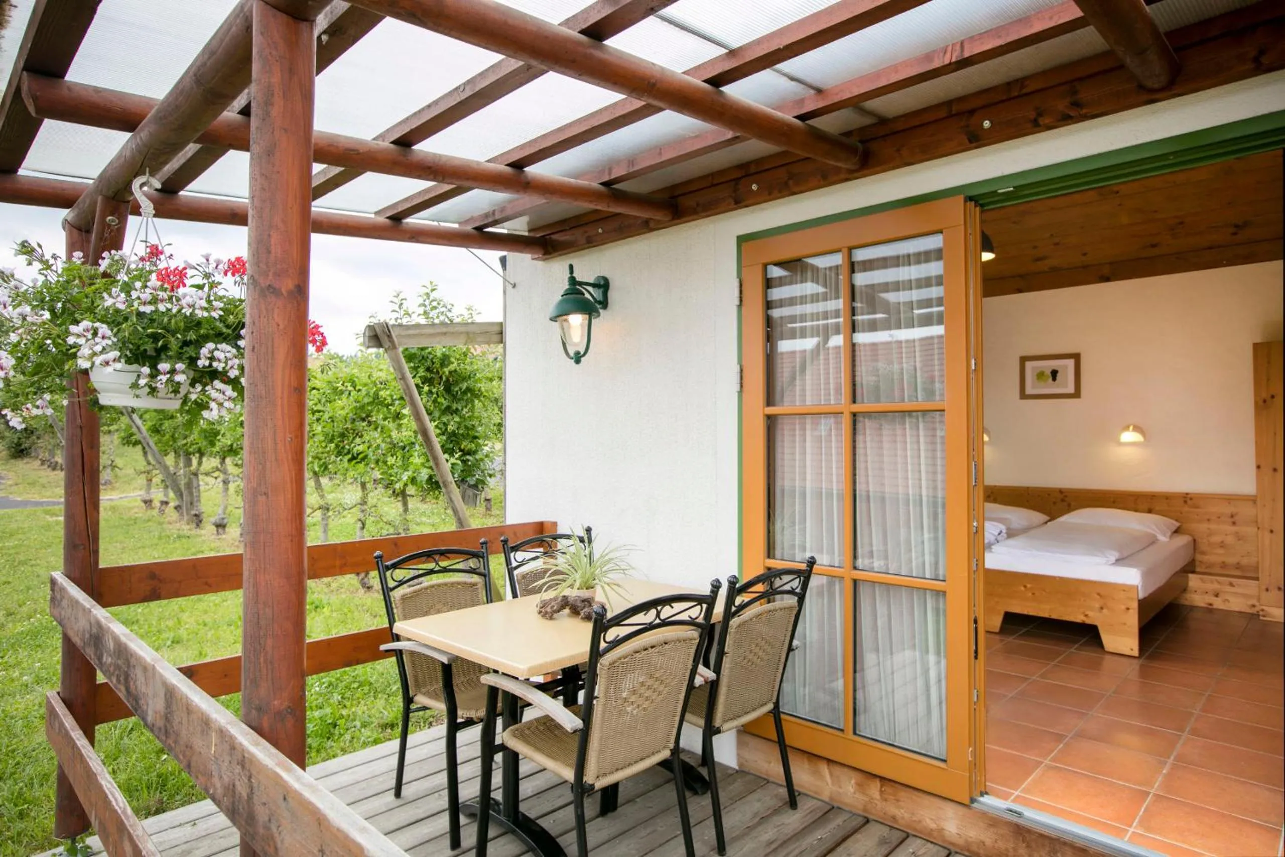 Photo of the whole room, Bed in JUFA Hotel Tieschen