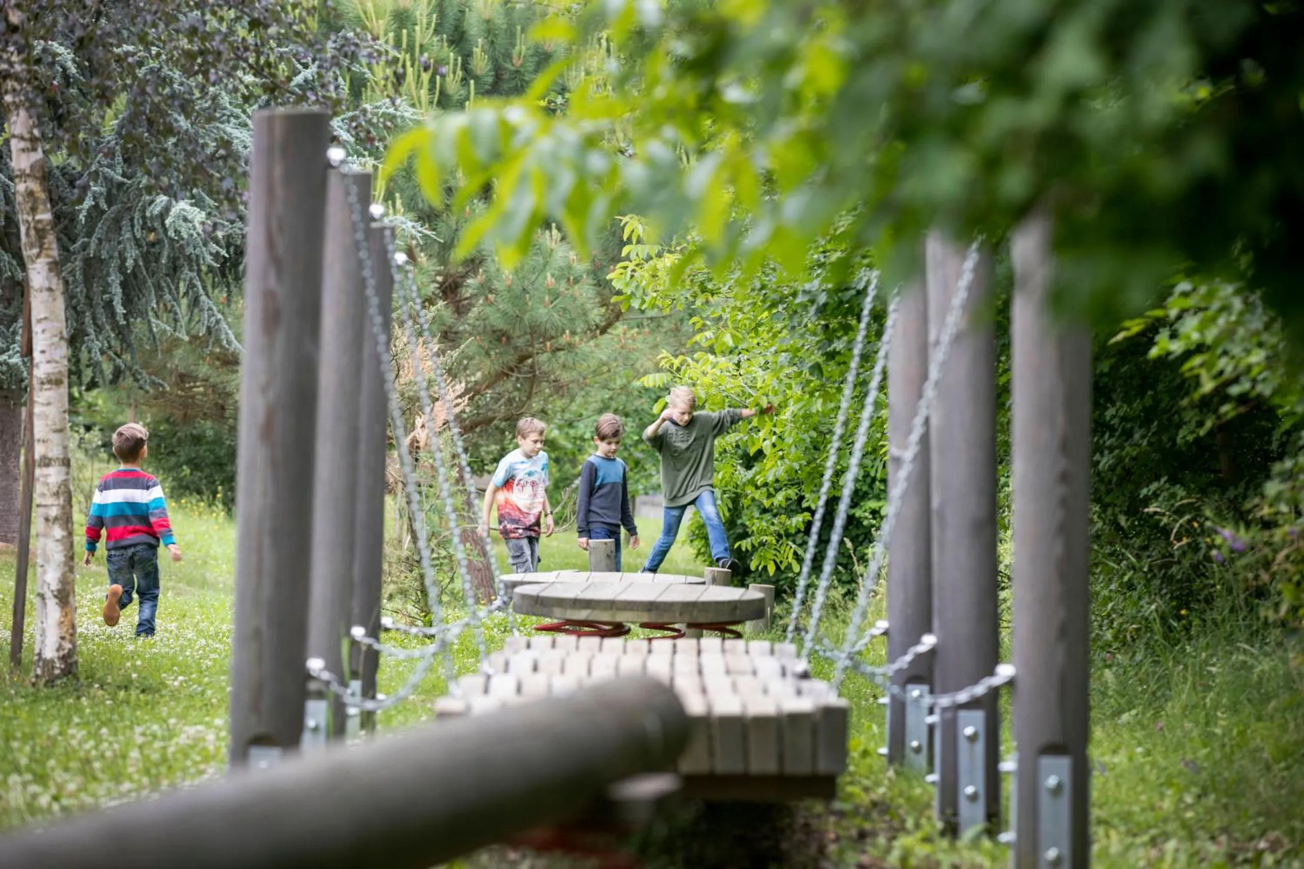 children in JUFA Hotel Tieschen