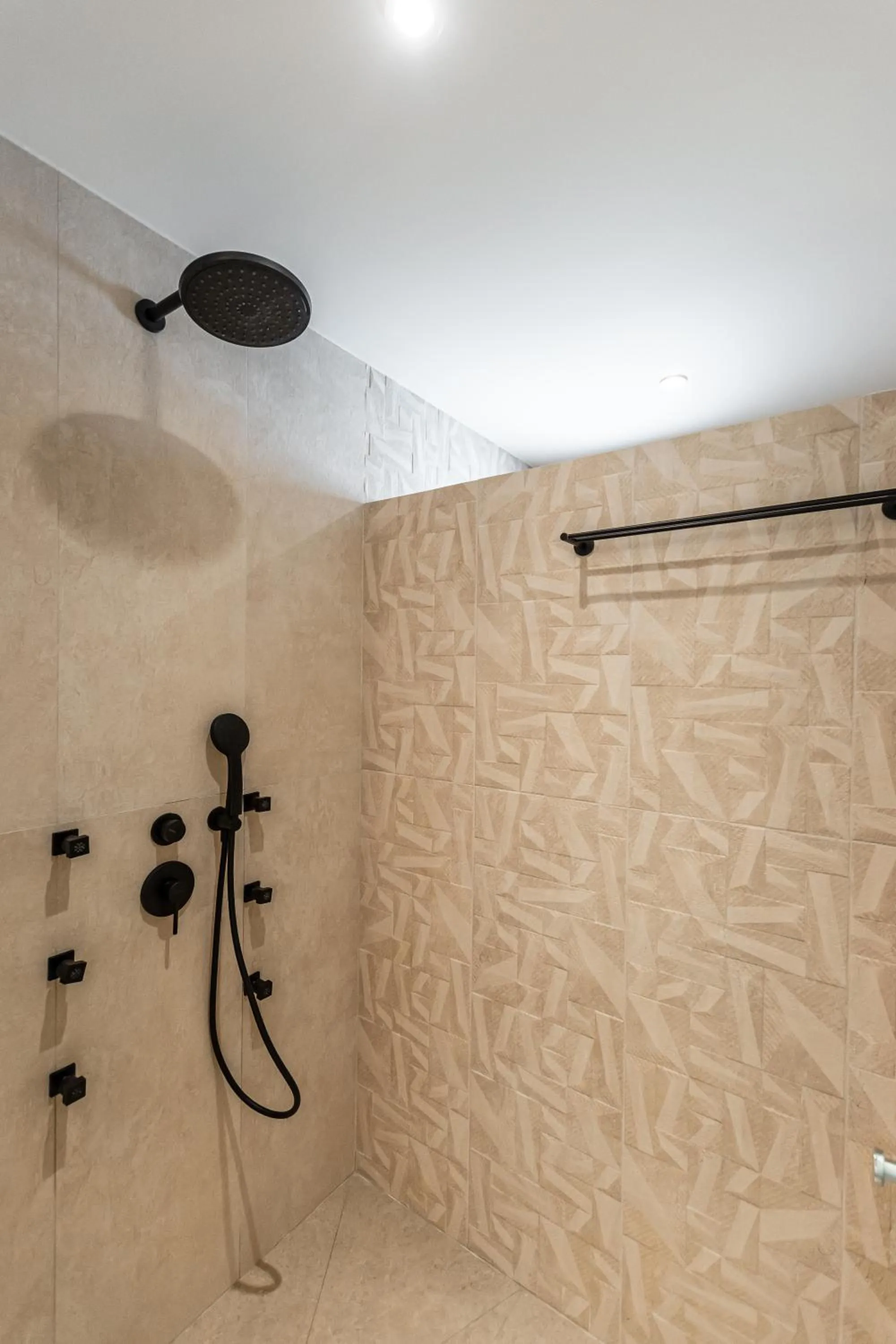 Shower in Perla Hotel