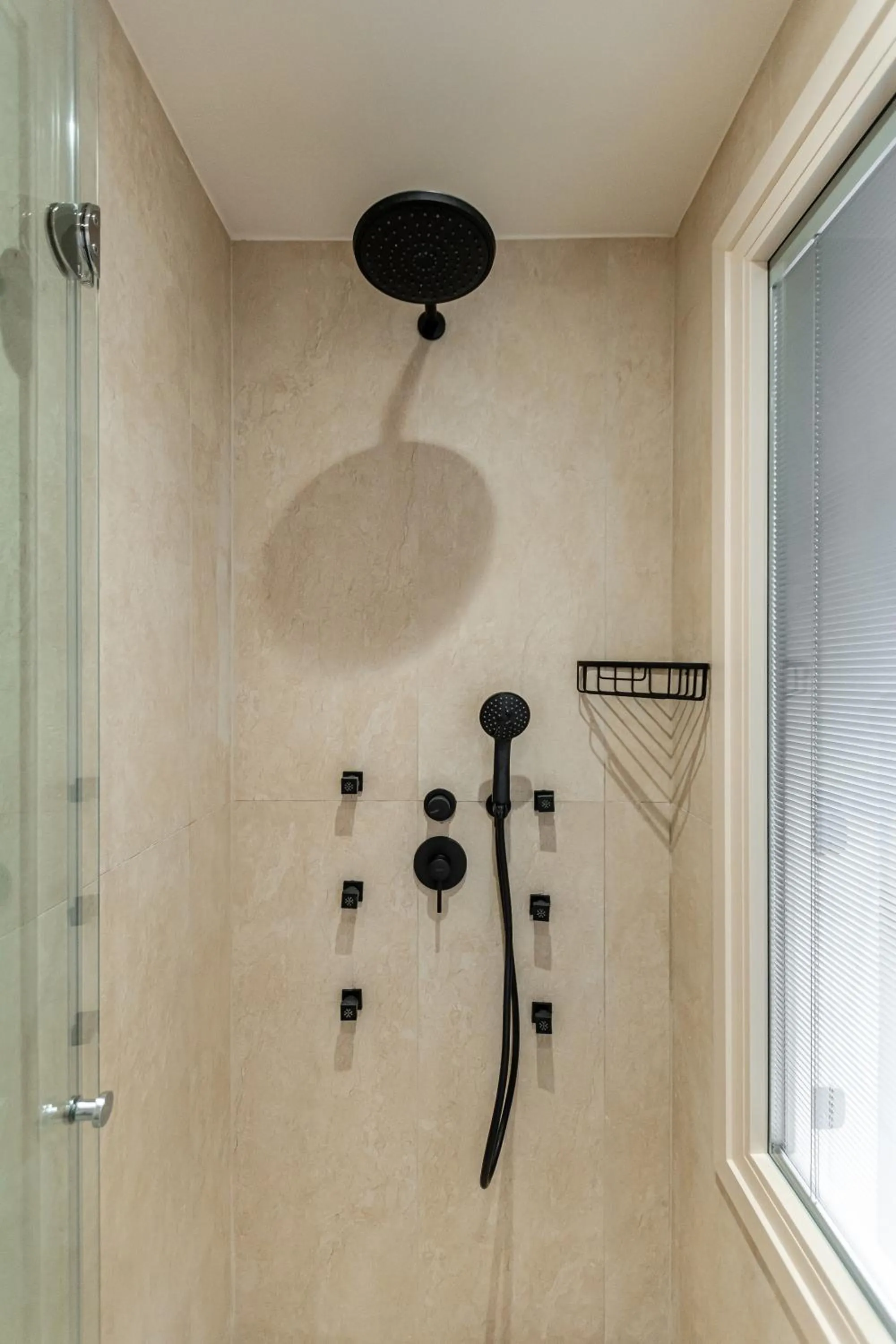 Shower in Perla Hotel