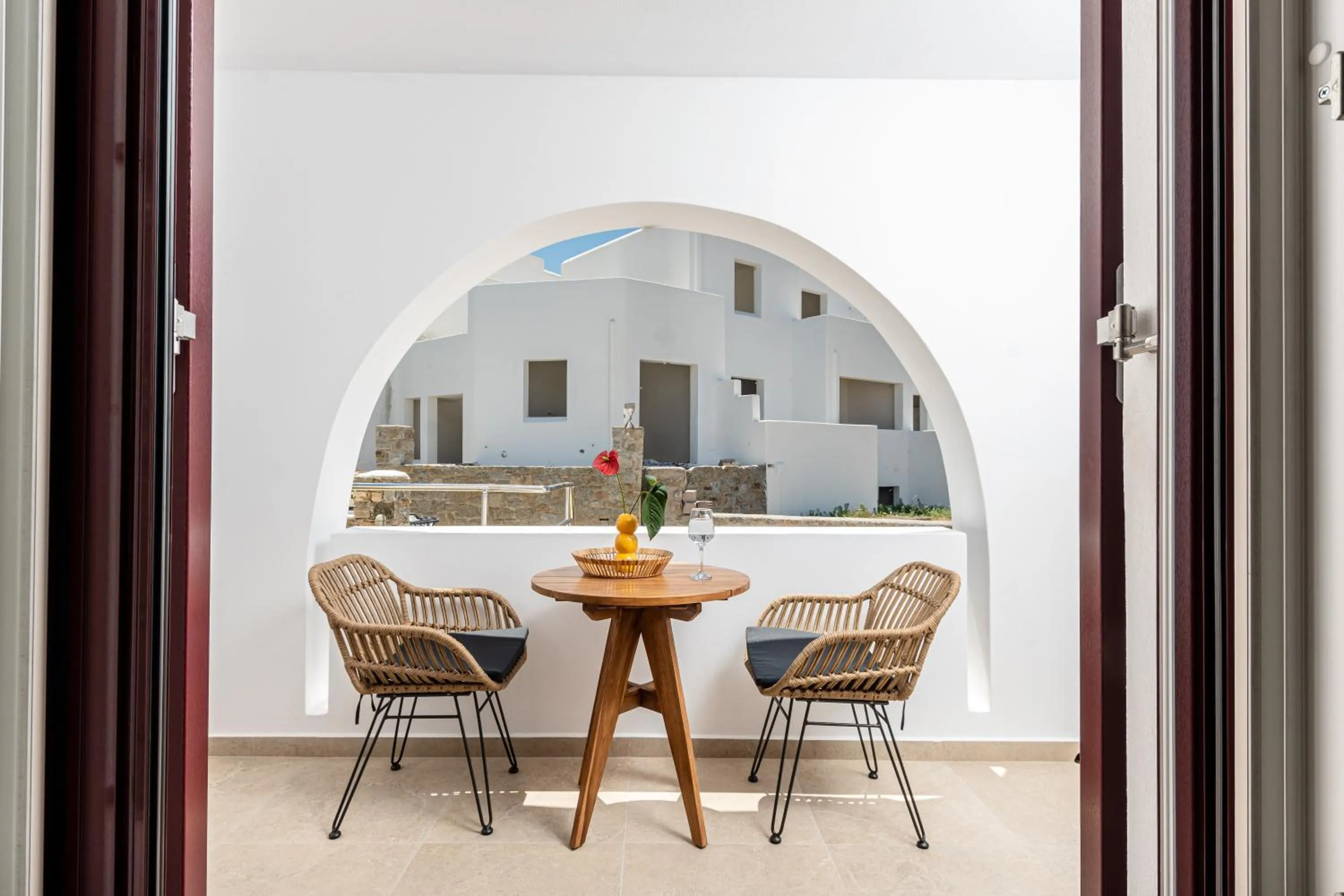 Dining area in Perla Hotel