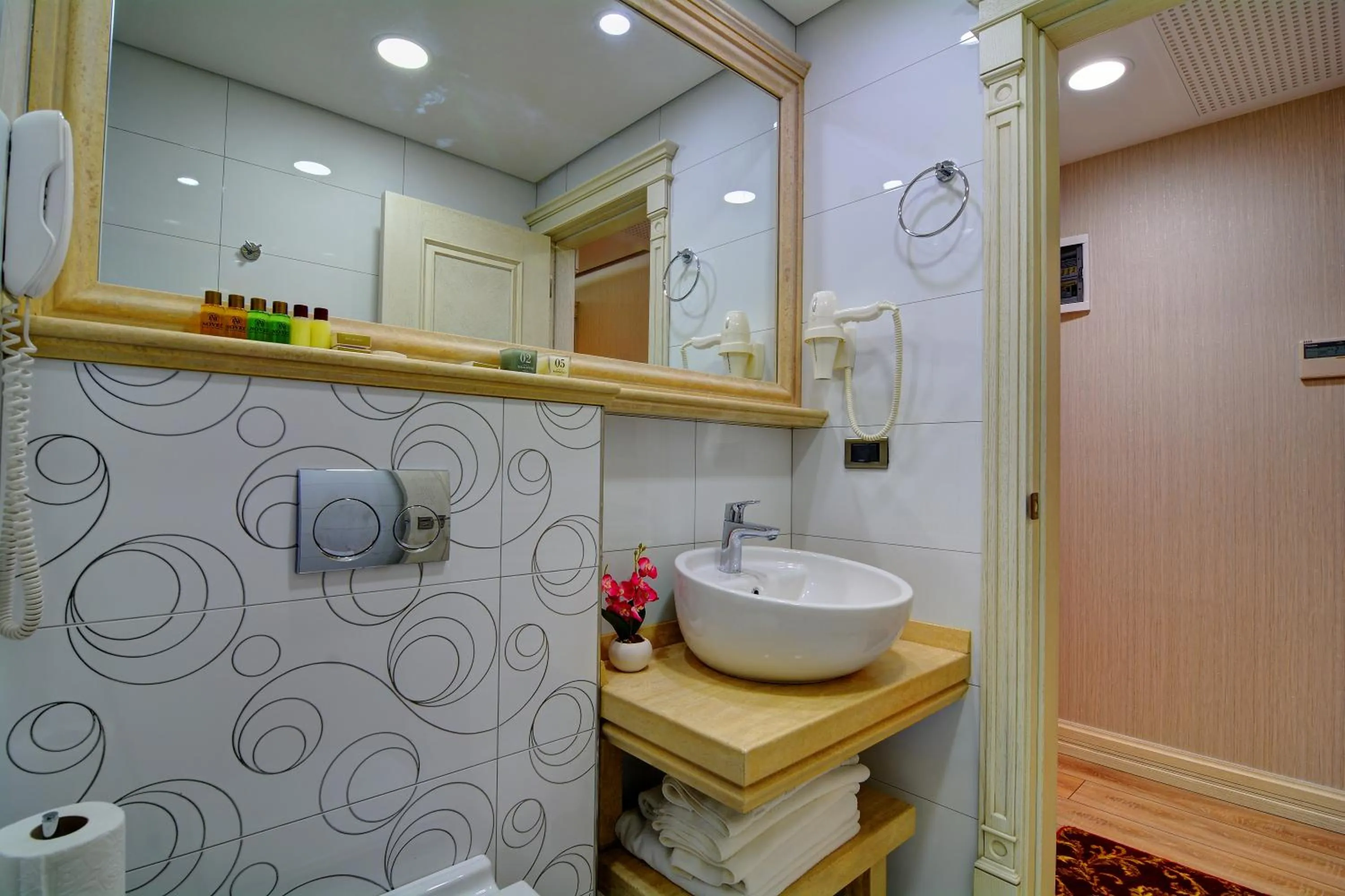 Bathroom in Novelty Hotel