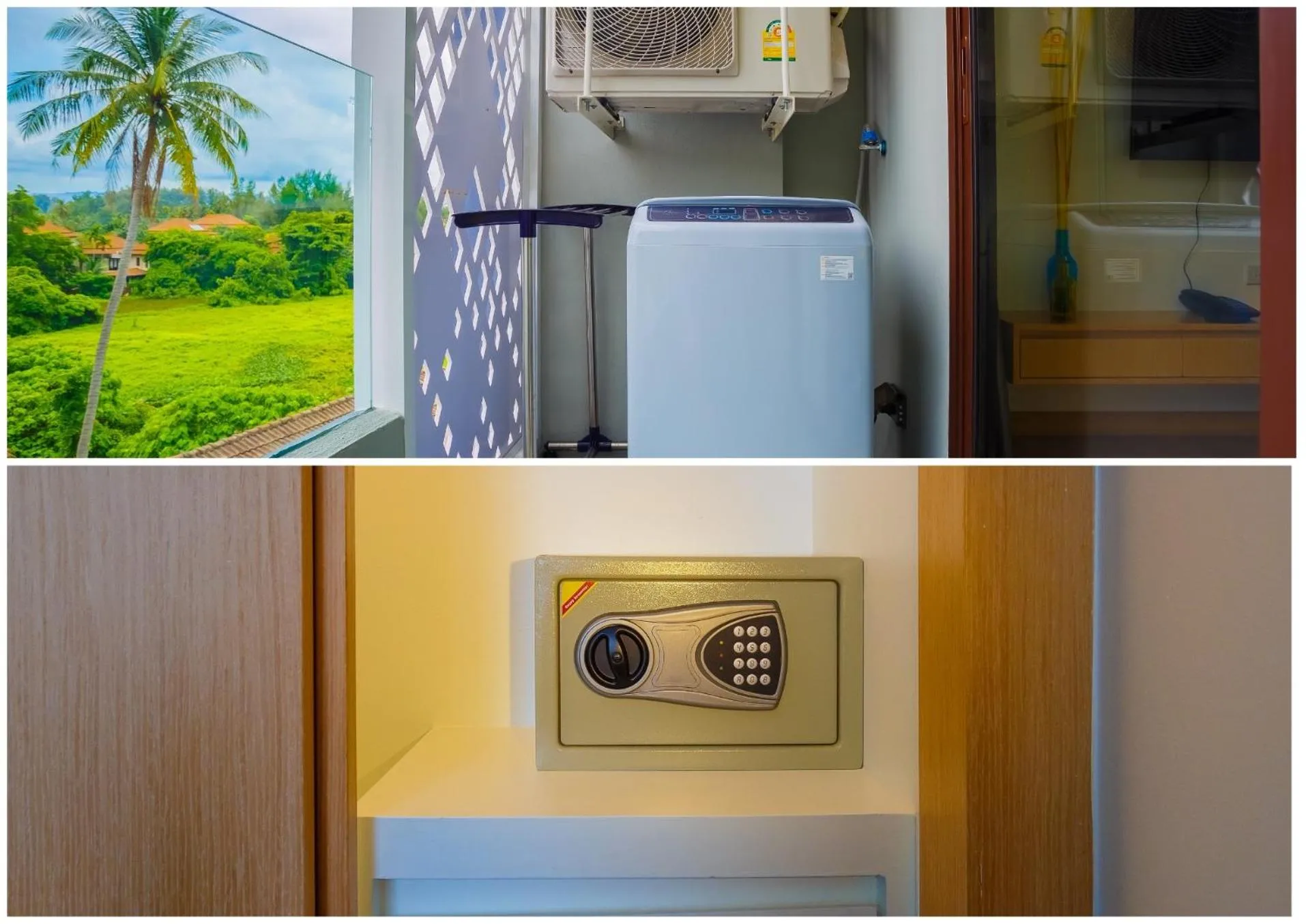 Decorative detail in The Aristo Beach by Holy Cow, studio, without kitchen, construction view