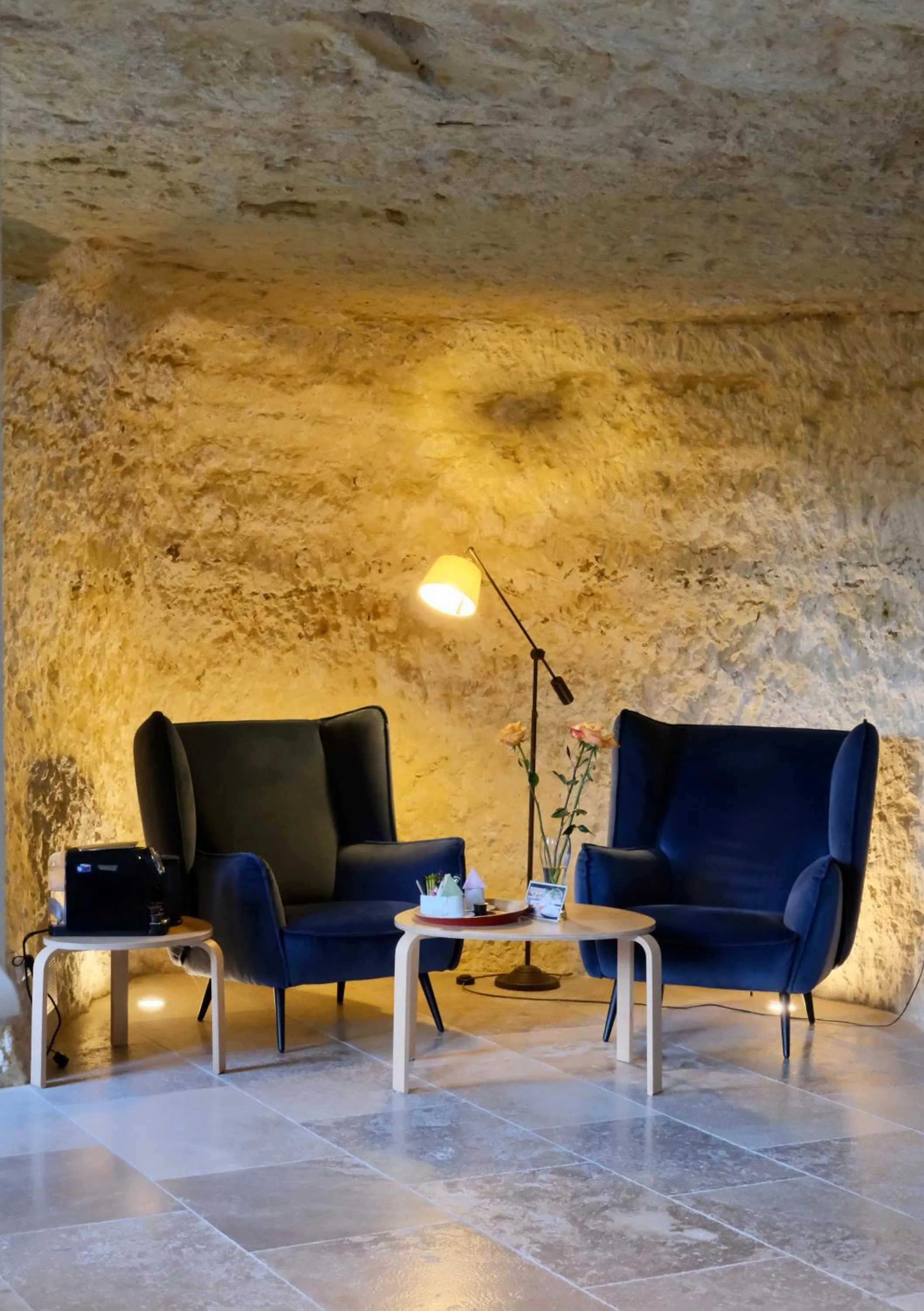 Seating area in Château de Nazelles Amboise