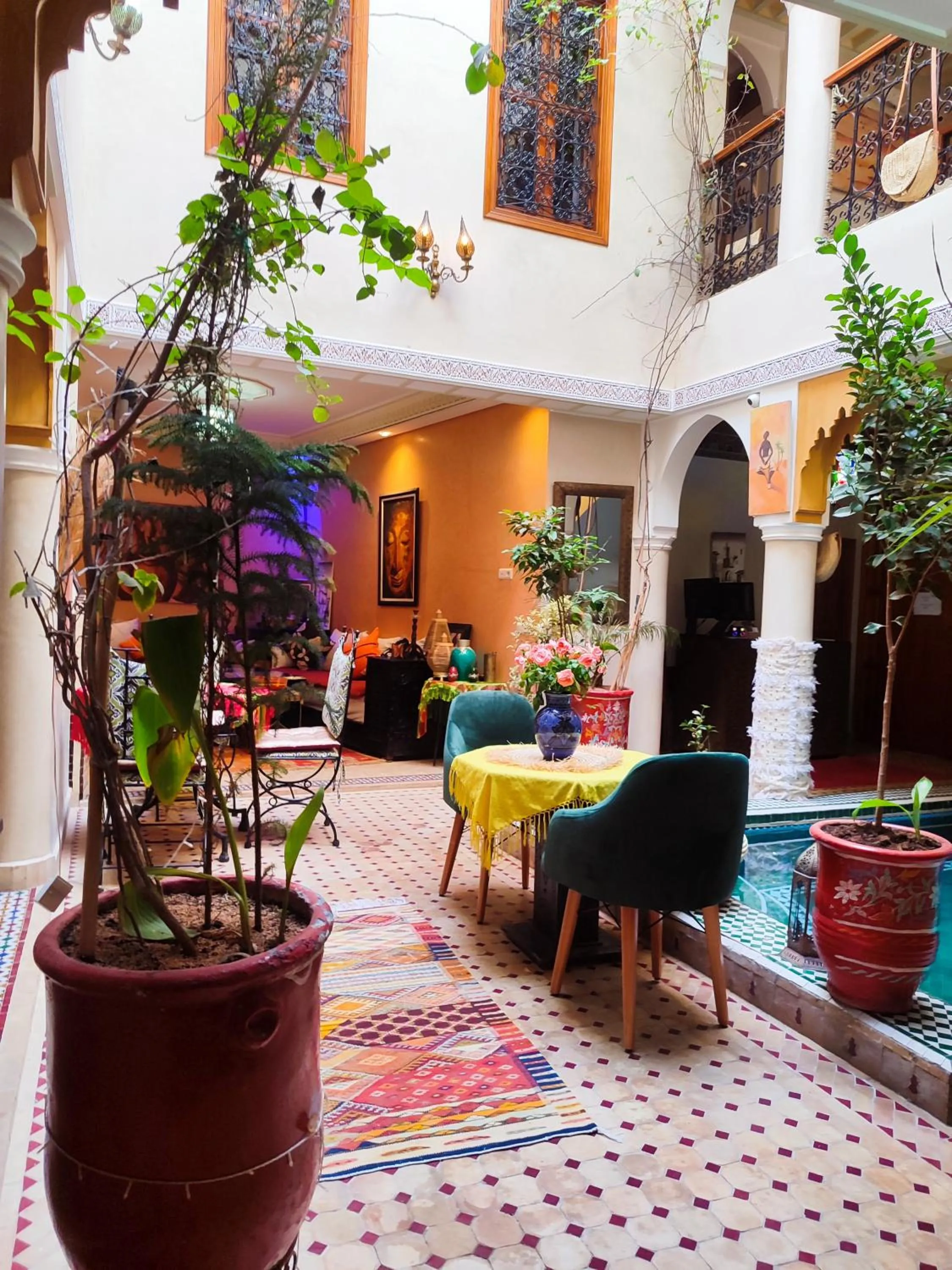 Patio in Riad Zahri