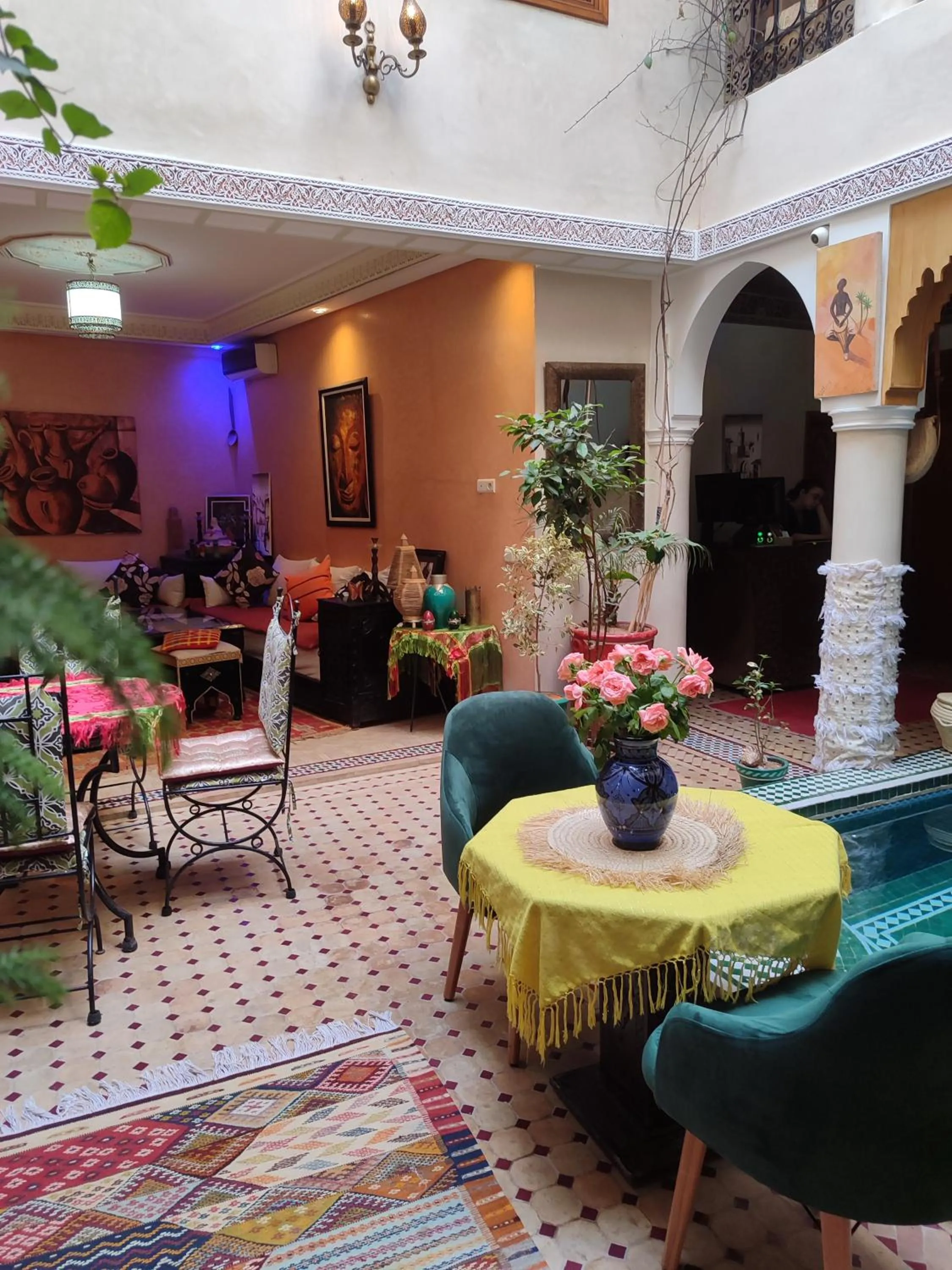 Living room in Riad Zahri