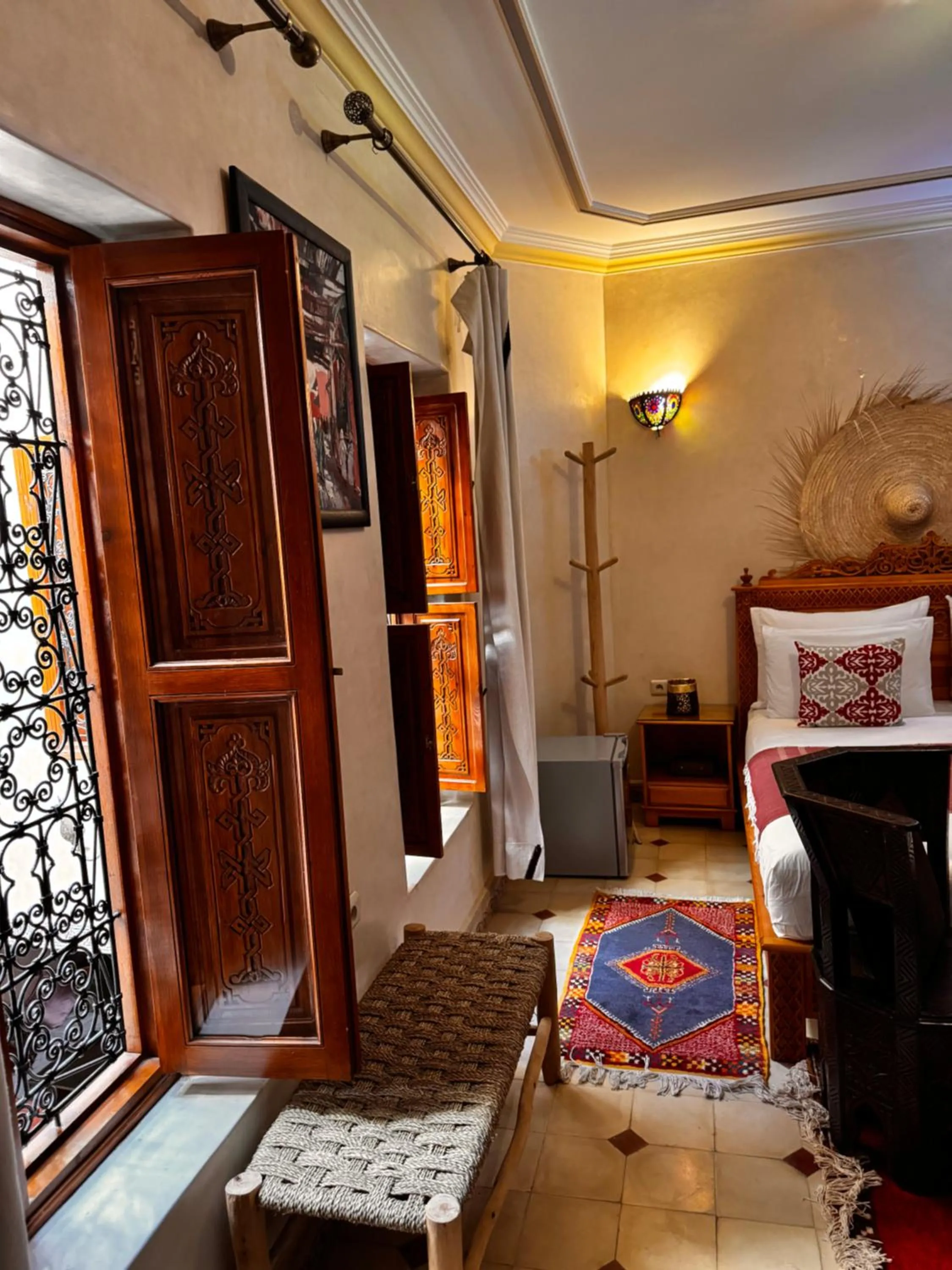 Bed in Riad Zahri