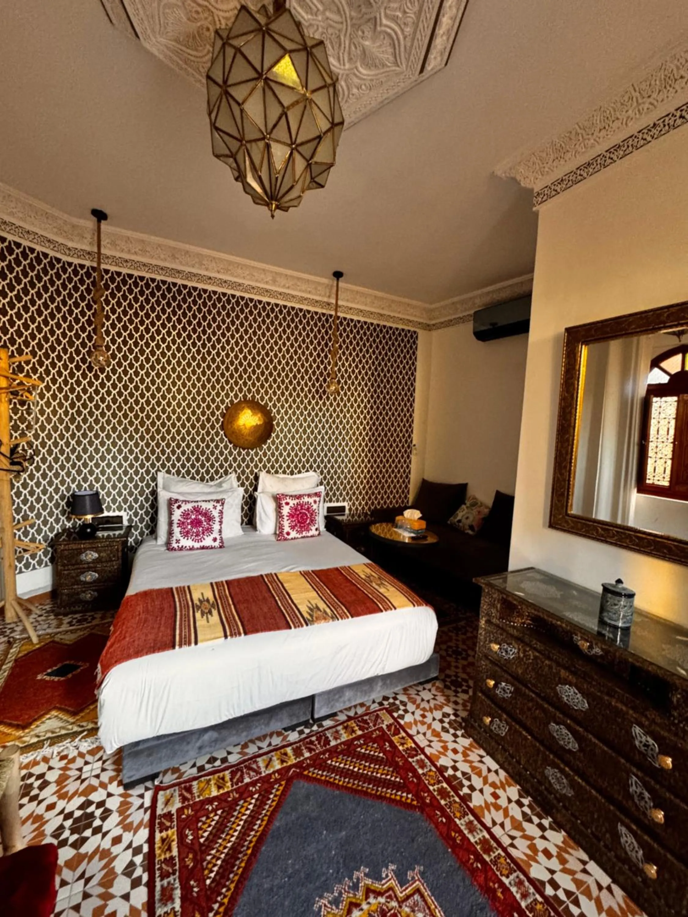 Photo of the whole room, Bed in Riad Zahri
