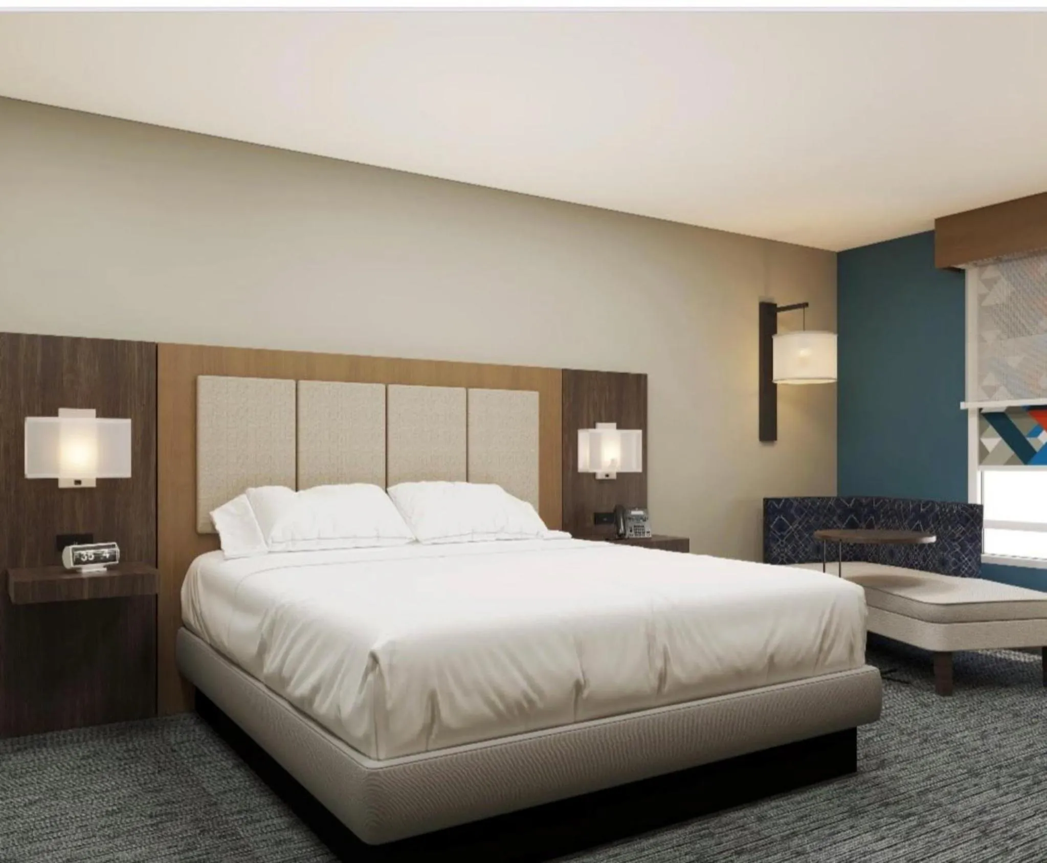 Photo of the whole room, Bed in Holiday Inn Express Redding North by IHG