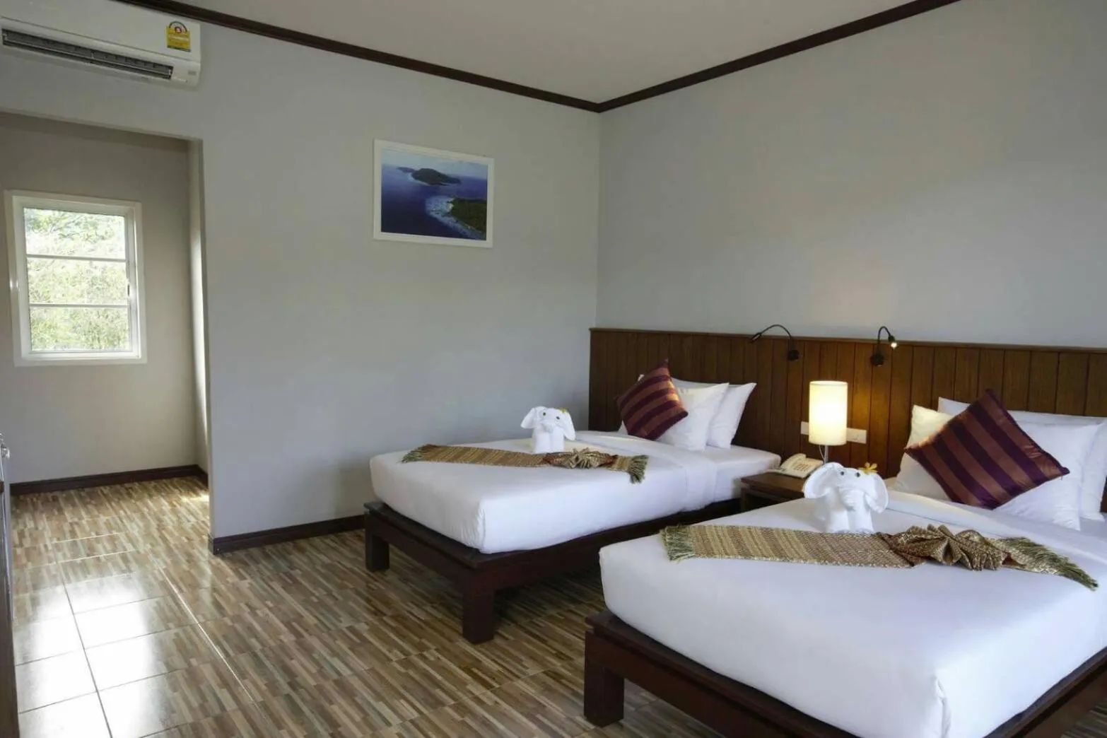 Bed in Khaolak Mountain View