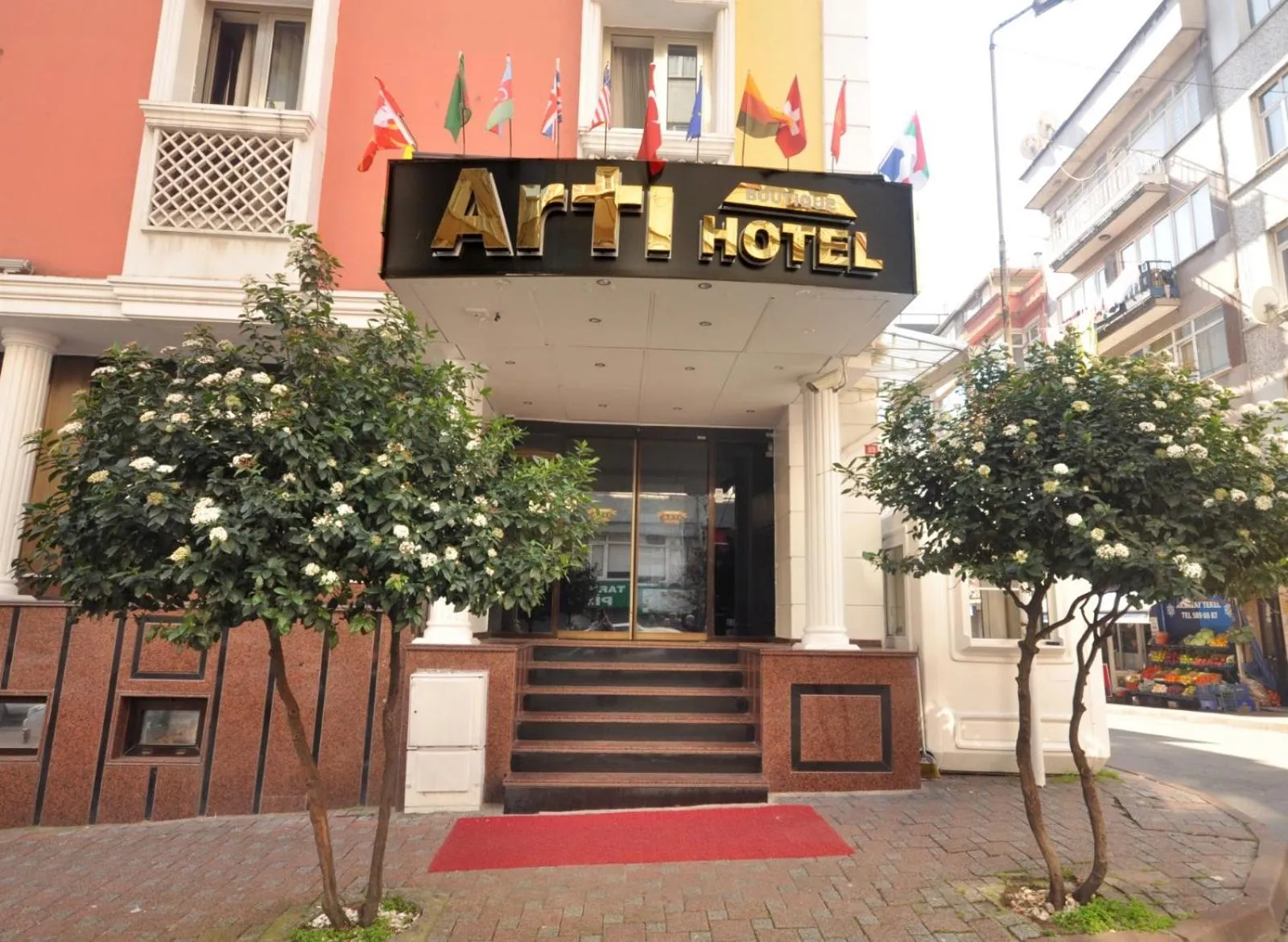Facade/entrance in ARTI HOTEL OldCity