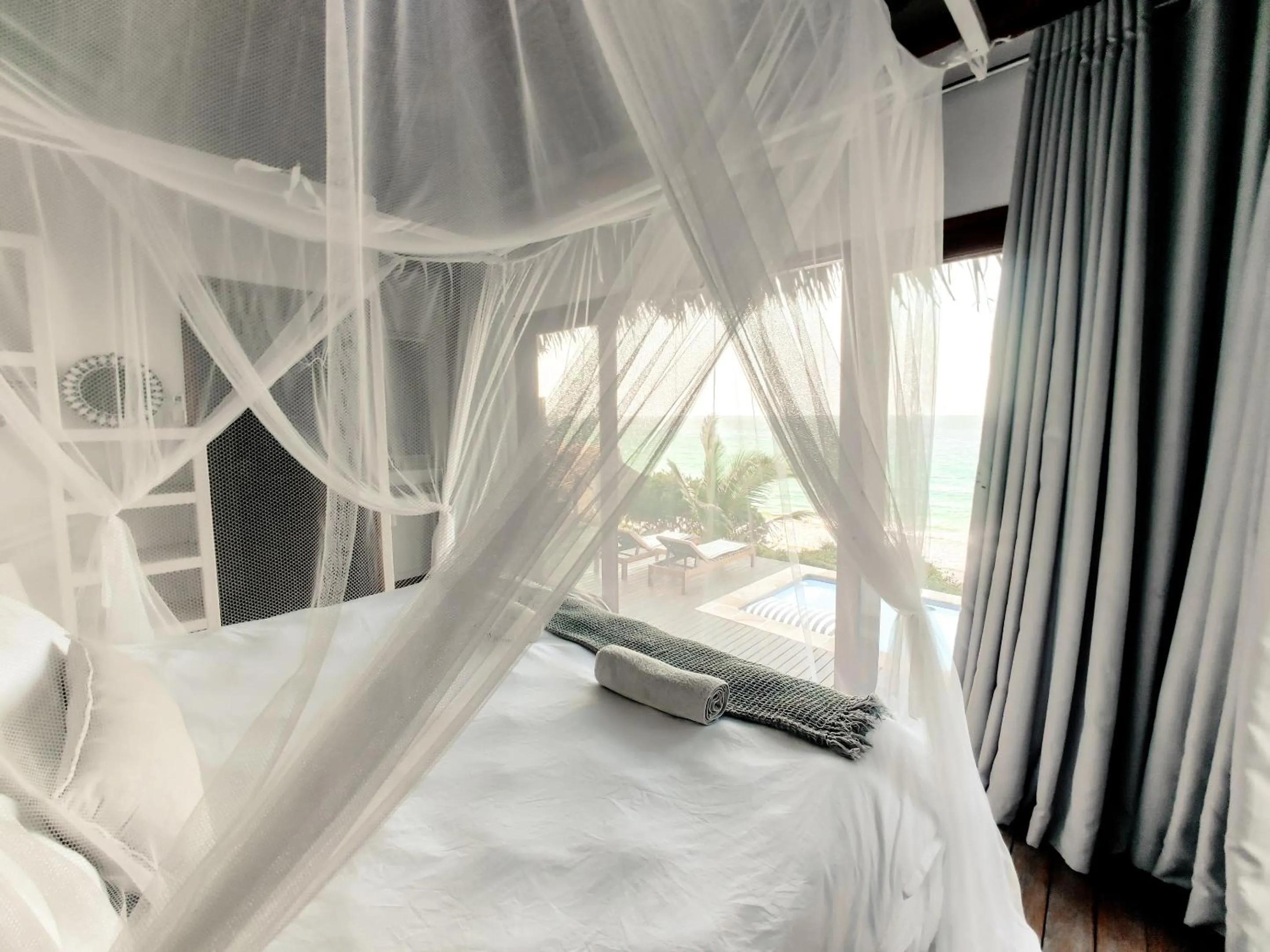 Bed in The Beach House