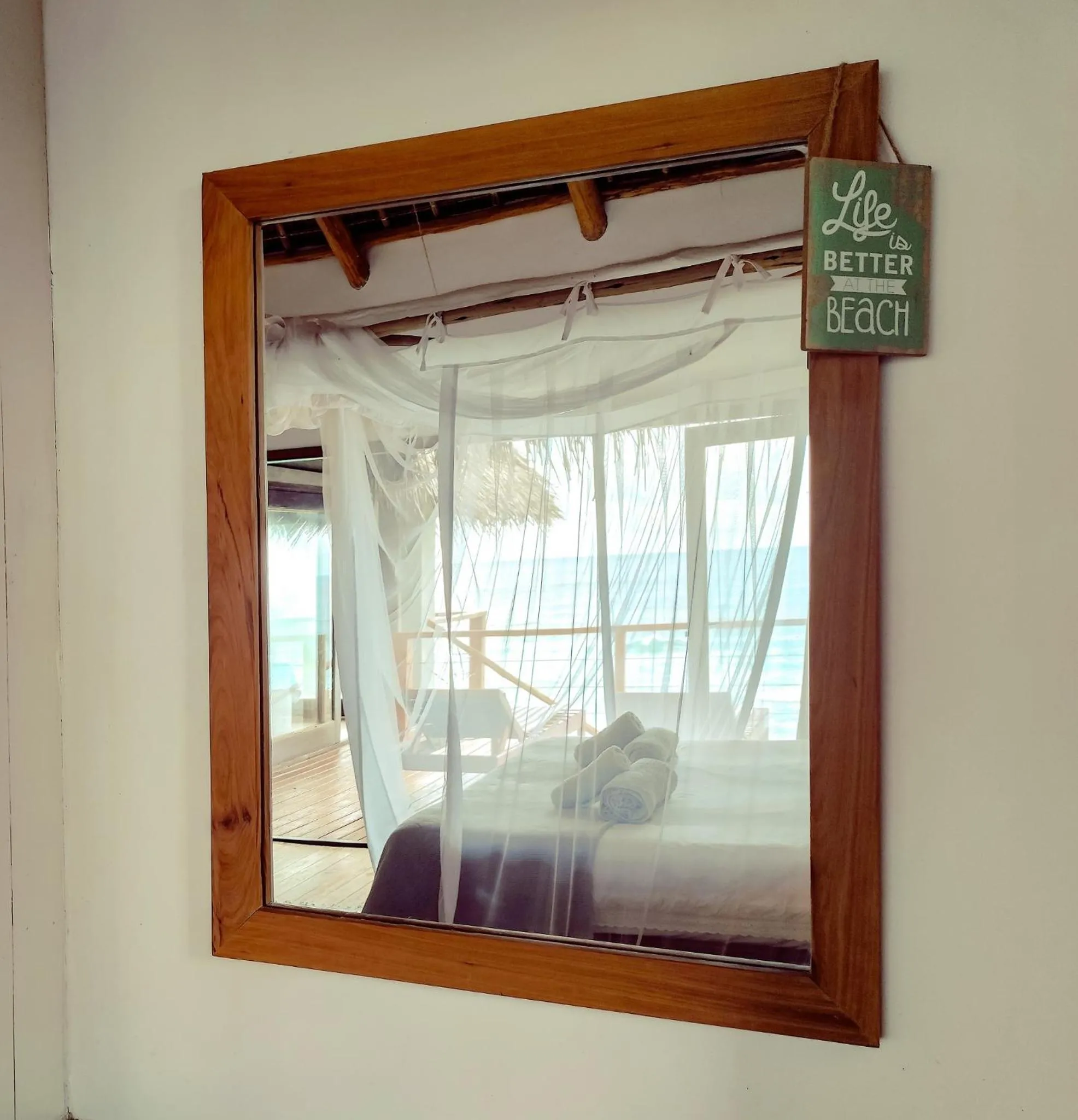 Decorative detail, Bed in The Beach House