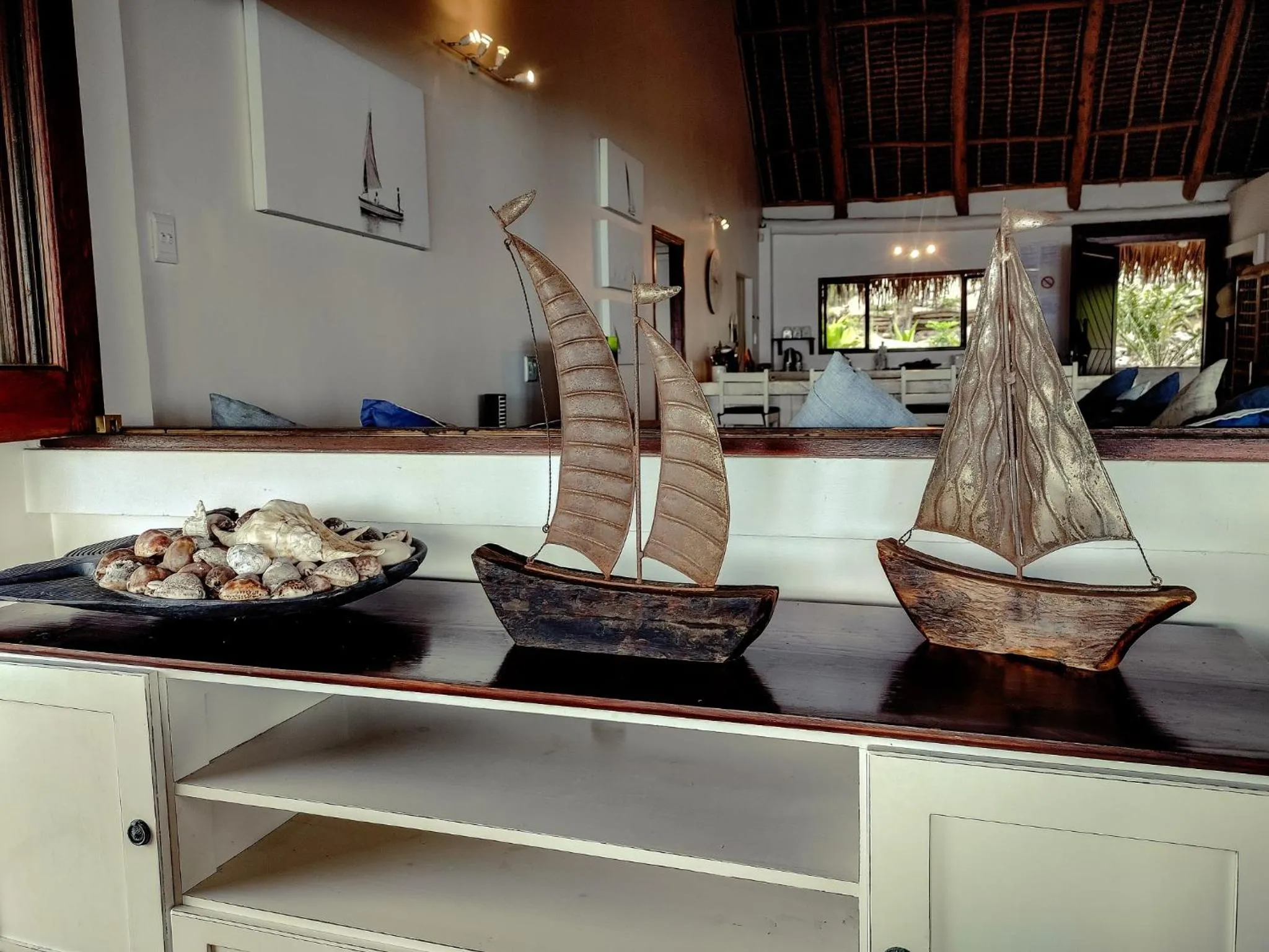 Decorative detail in The Beach House