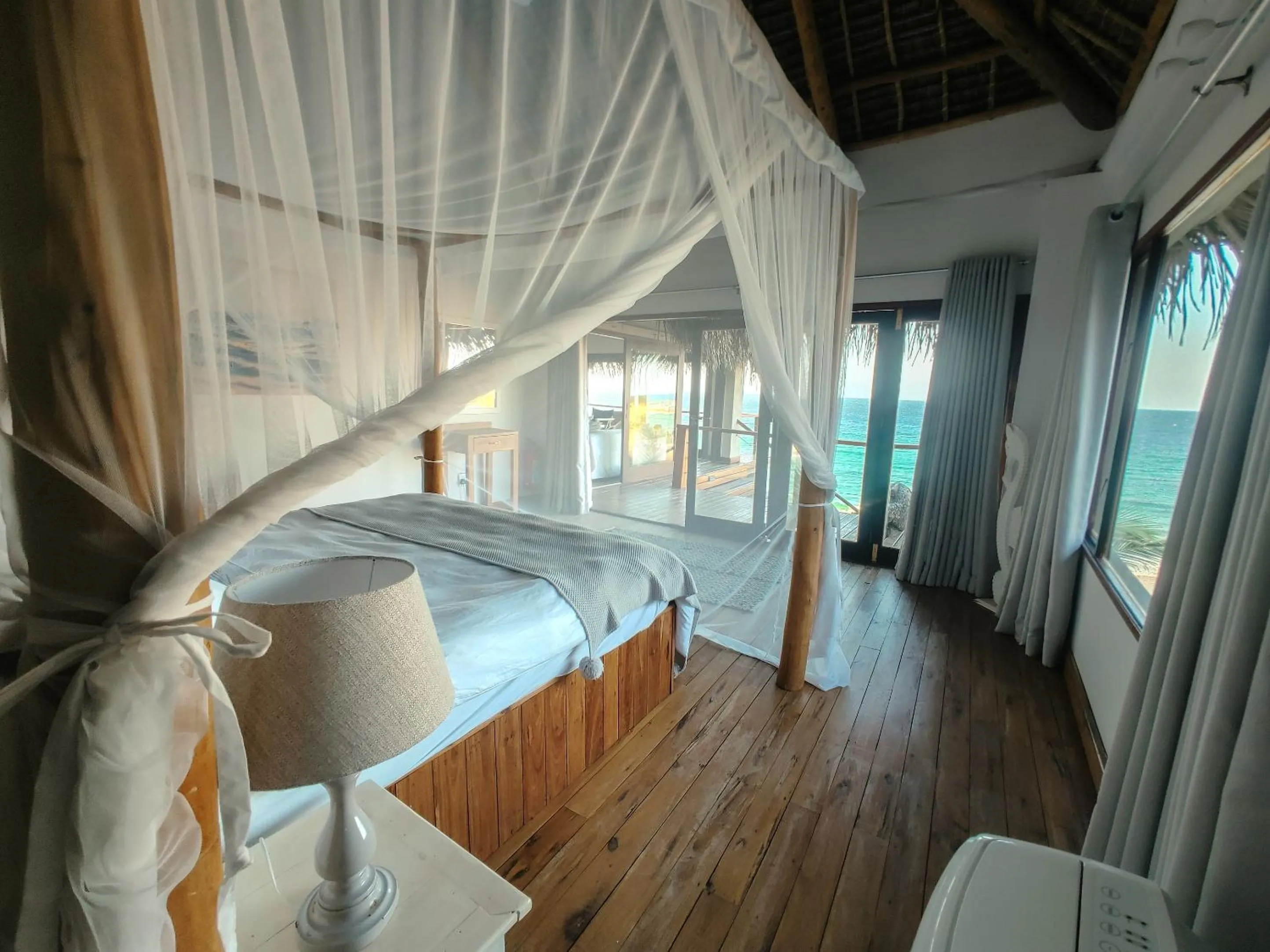 Bed in The Beach House