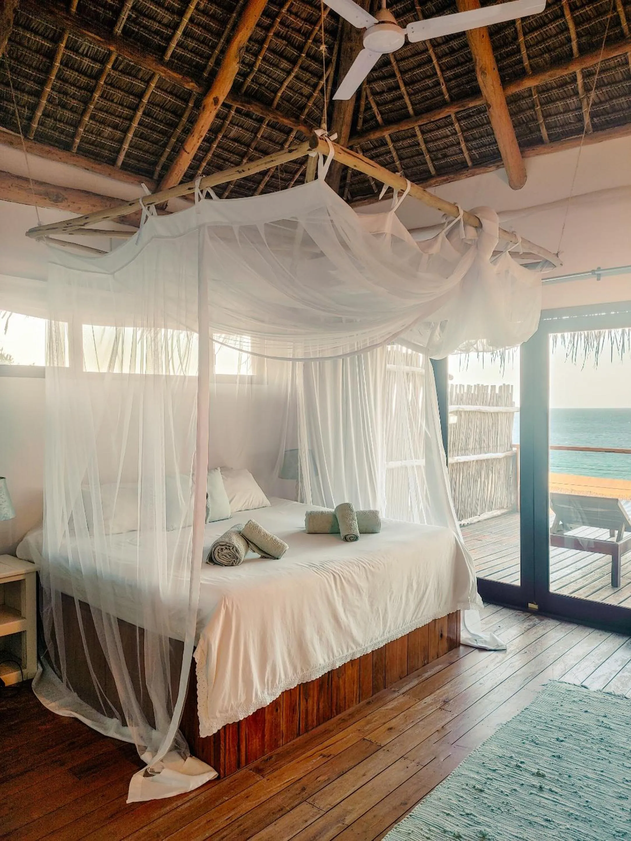 Bed in The Beach House