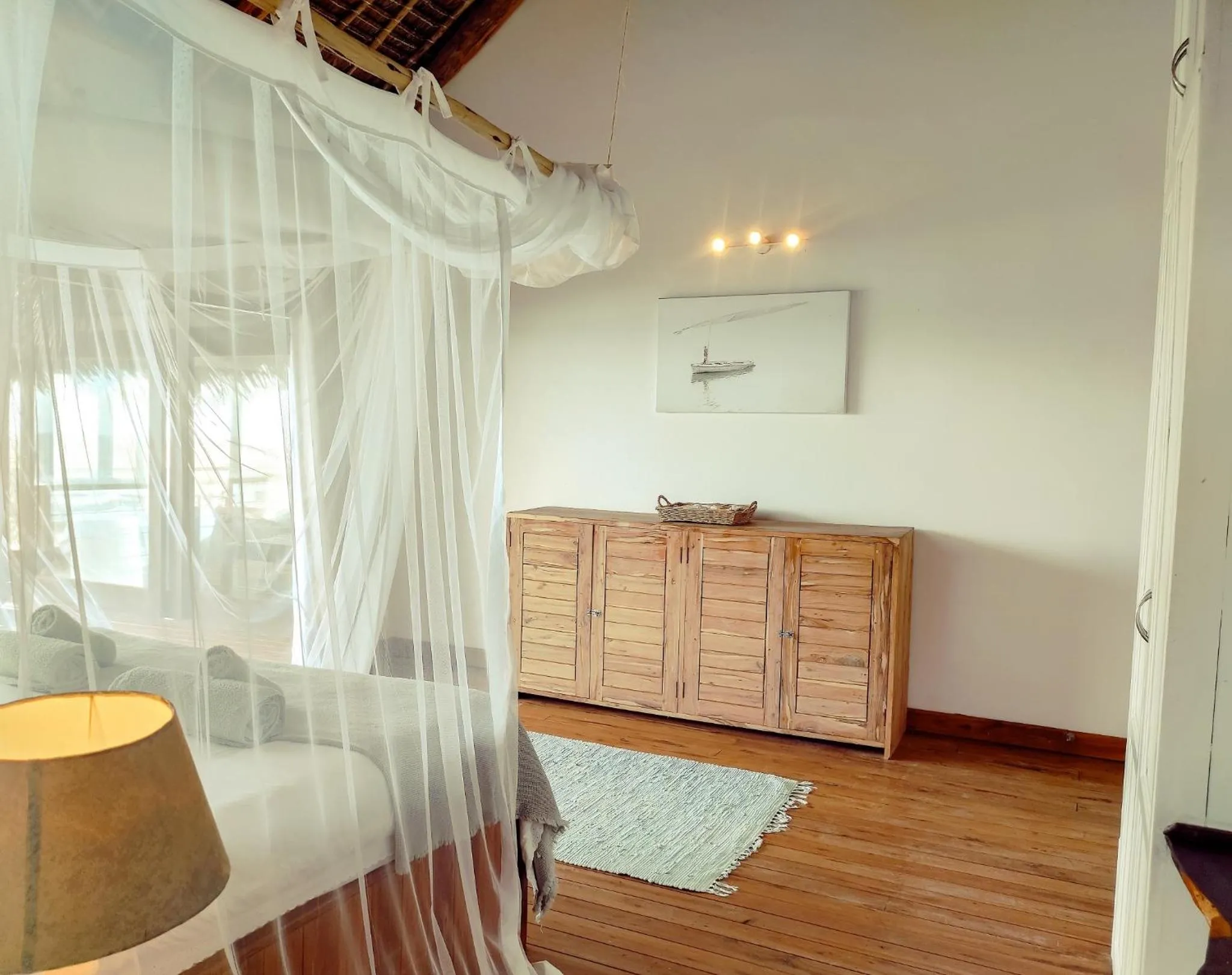 Bed in The Beach House