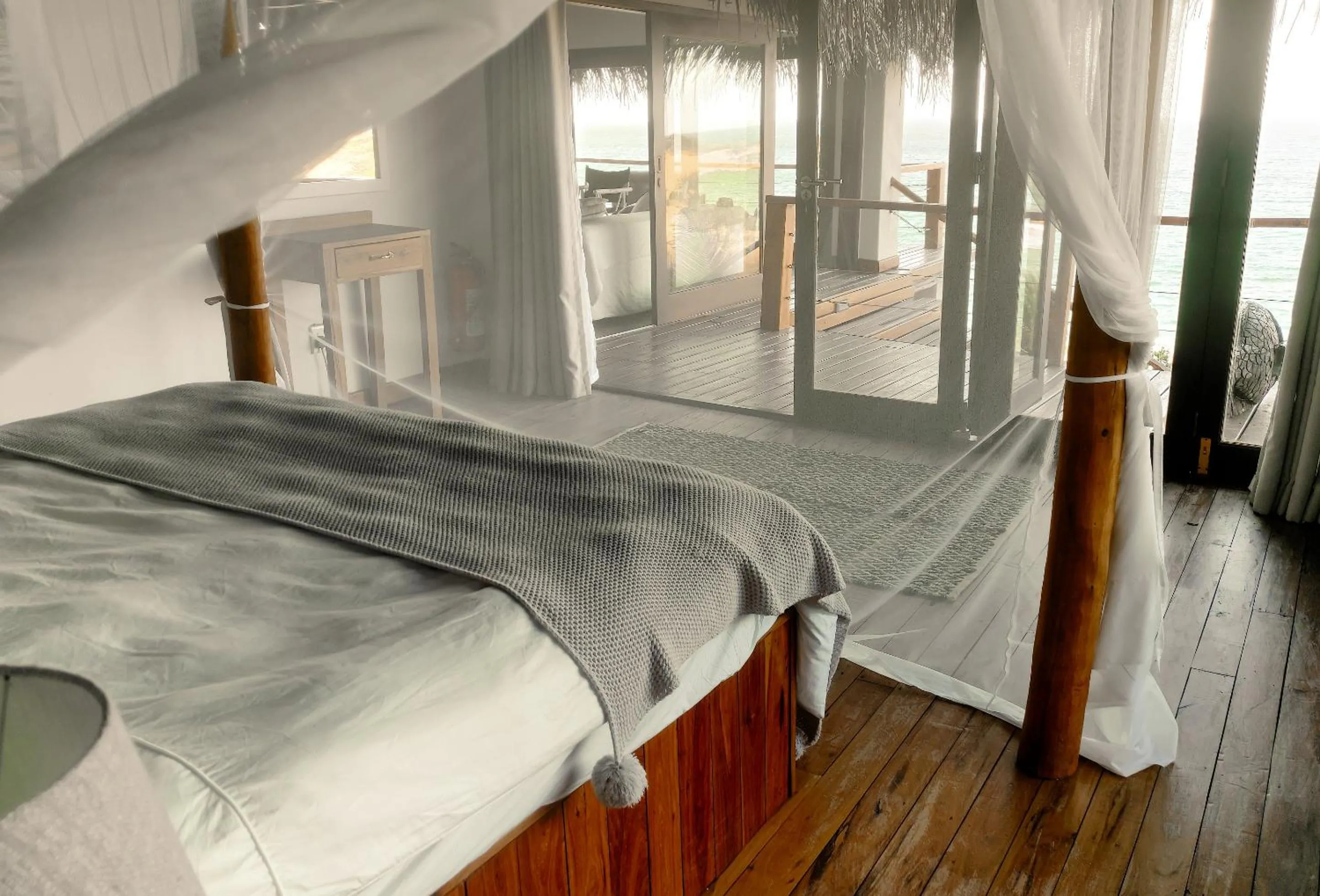 Bed in The Beach House