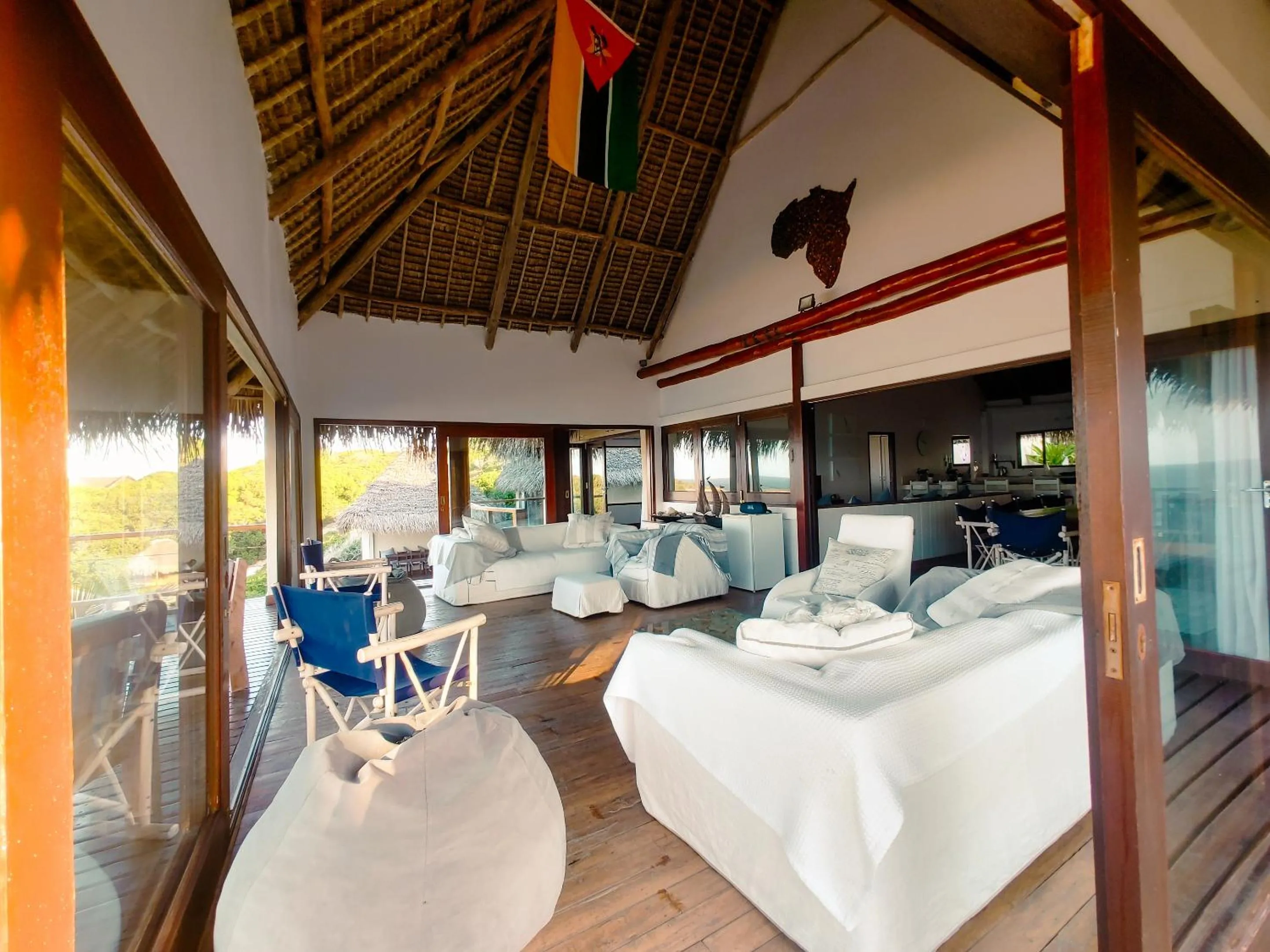 Living room in The Beach House