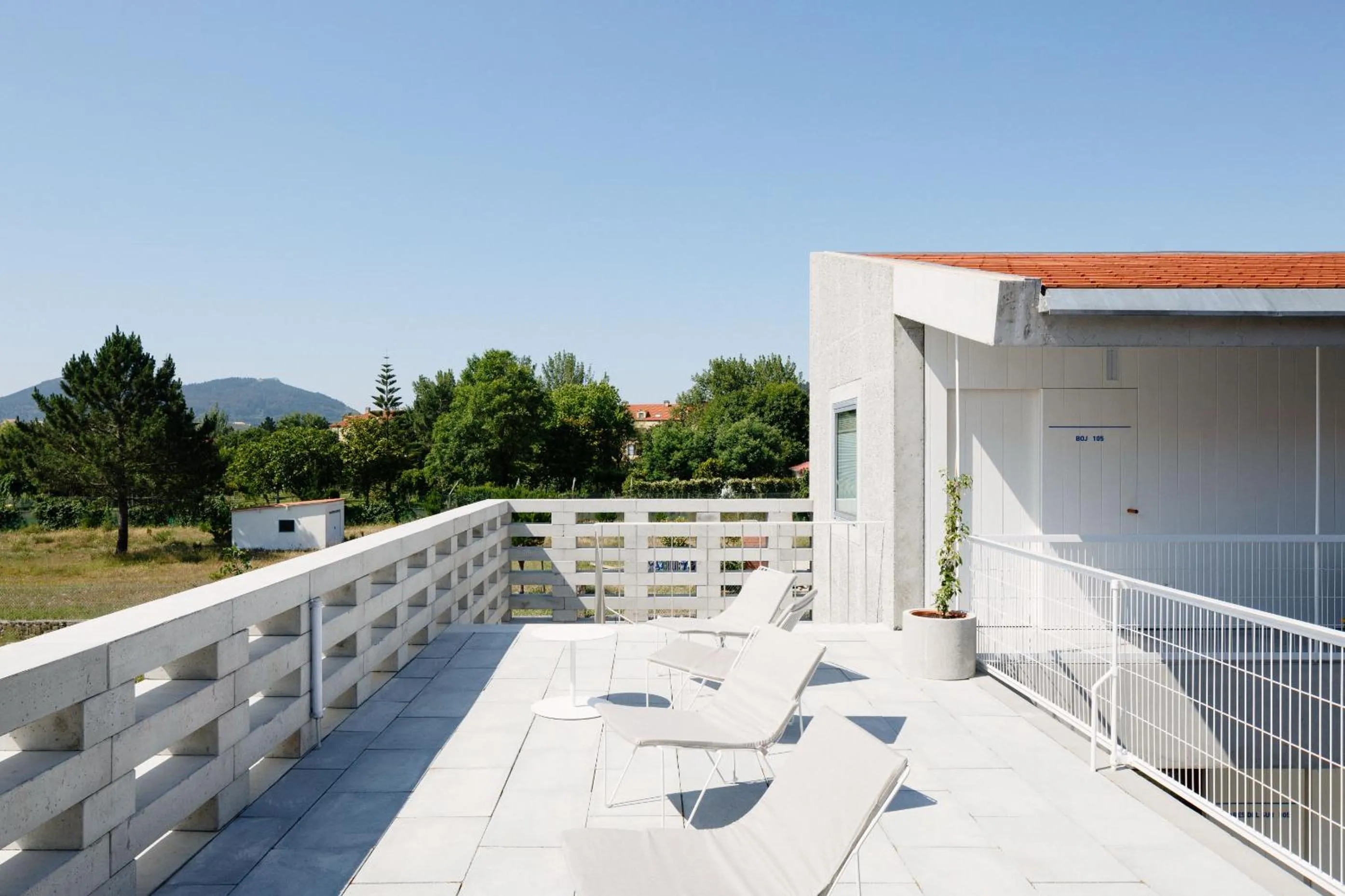 Balcony/Terrace in Hotel Bela Fisterra