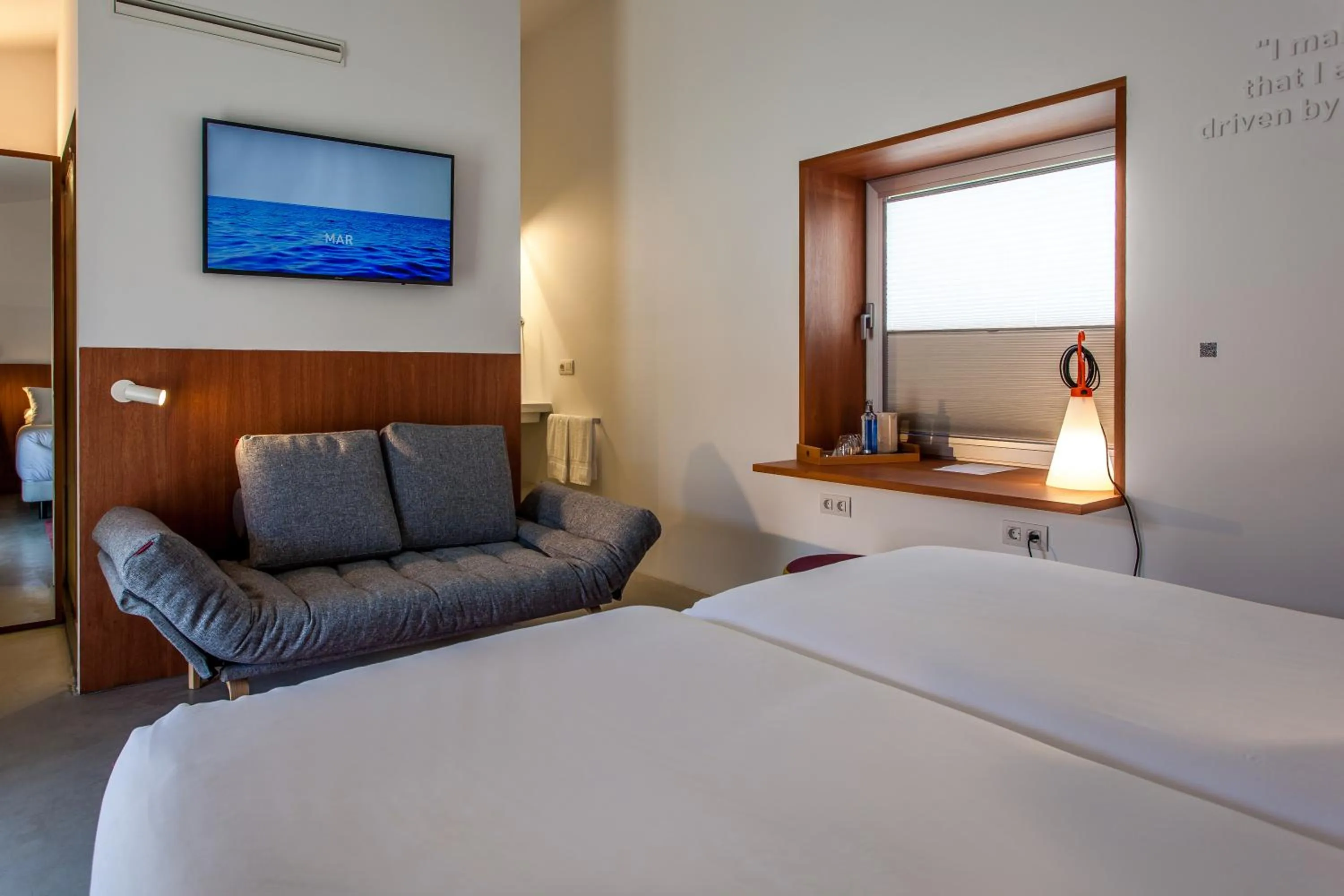 Bed in Hotel Bela Fisterra