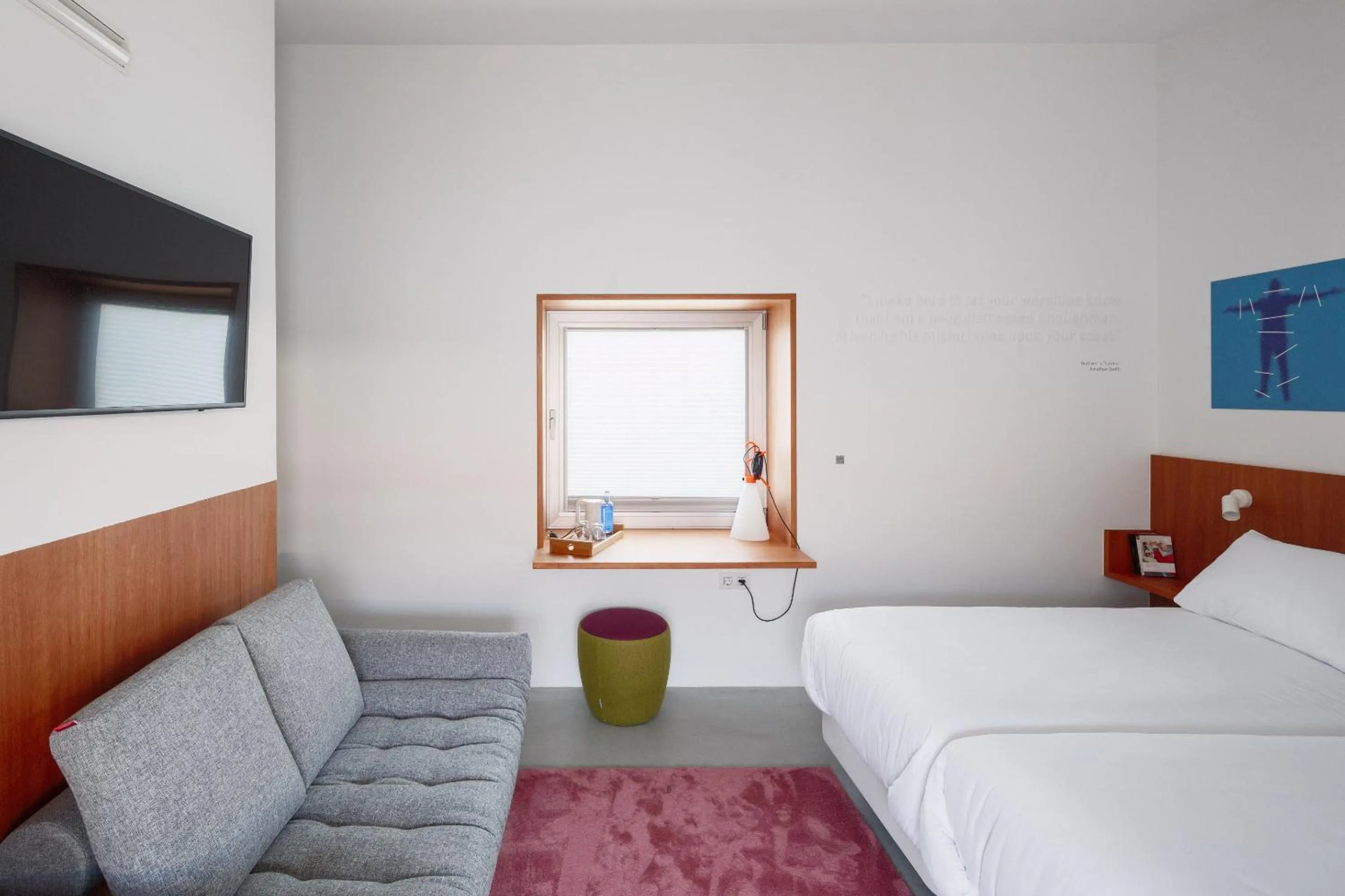 Bed in Hotel Bela Fisterra