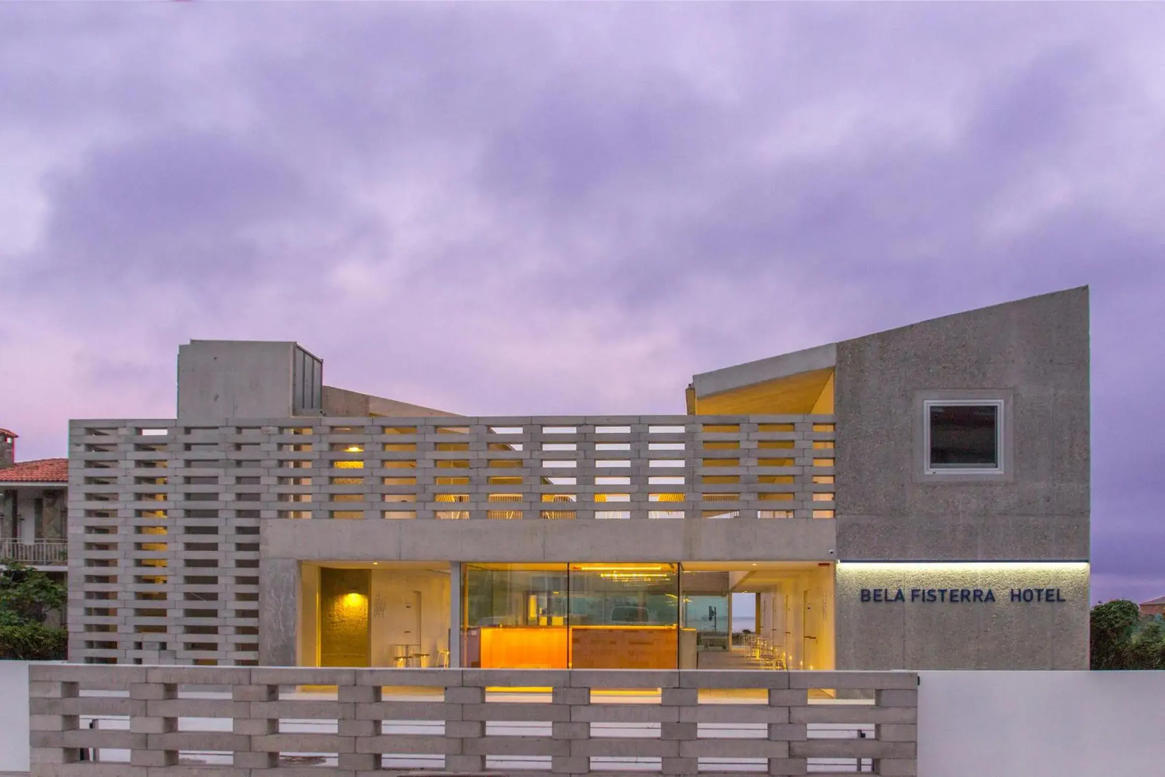 Property building in Hotel Bela Fisterra Property building in Hotel Bela Fisterra
