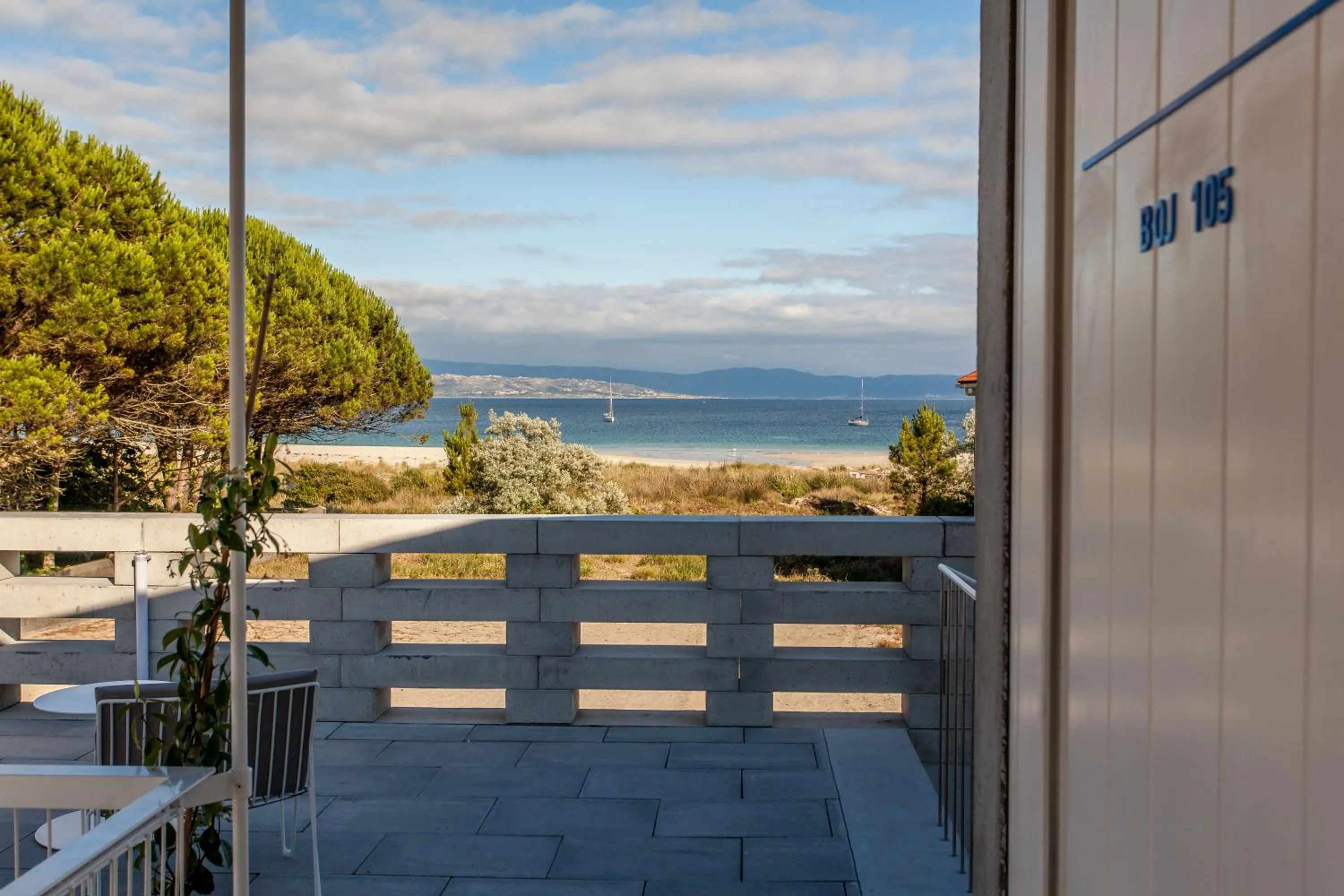 Balcony/Terrace in Hotel Bela Fisterra