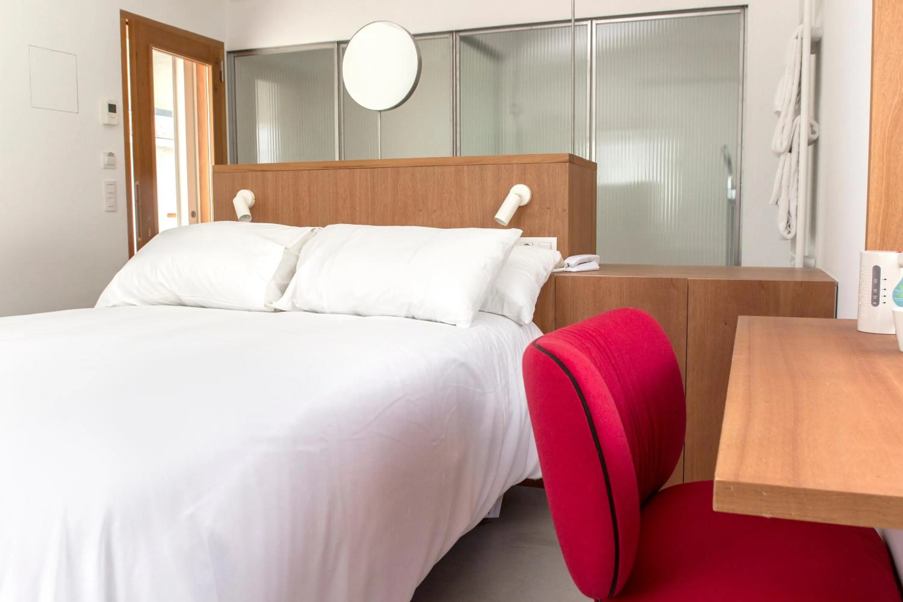 Bed in Hotel Bela Fisterra