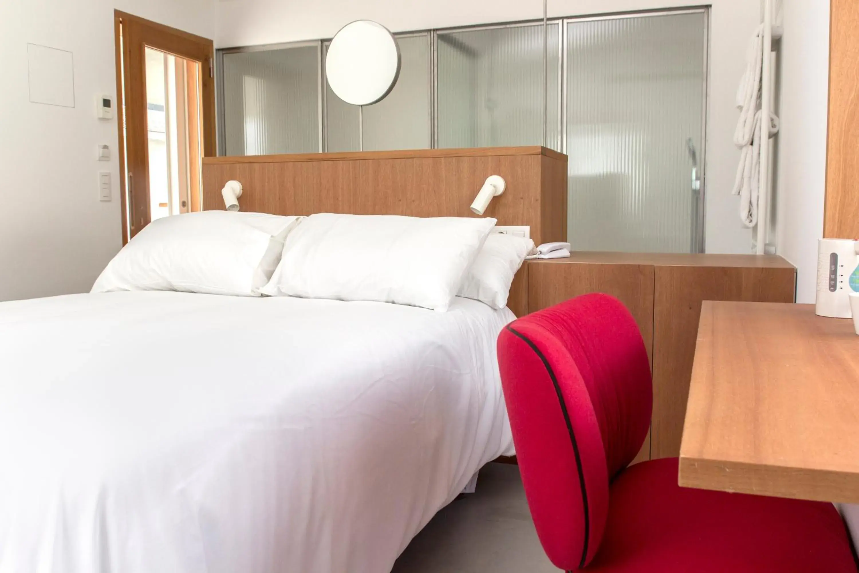 Bed in Hotel Bela Fisterra Bed in Hotel Bela Fisterra