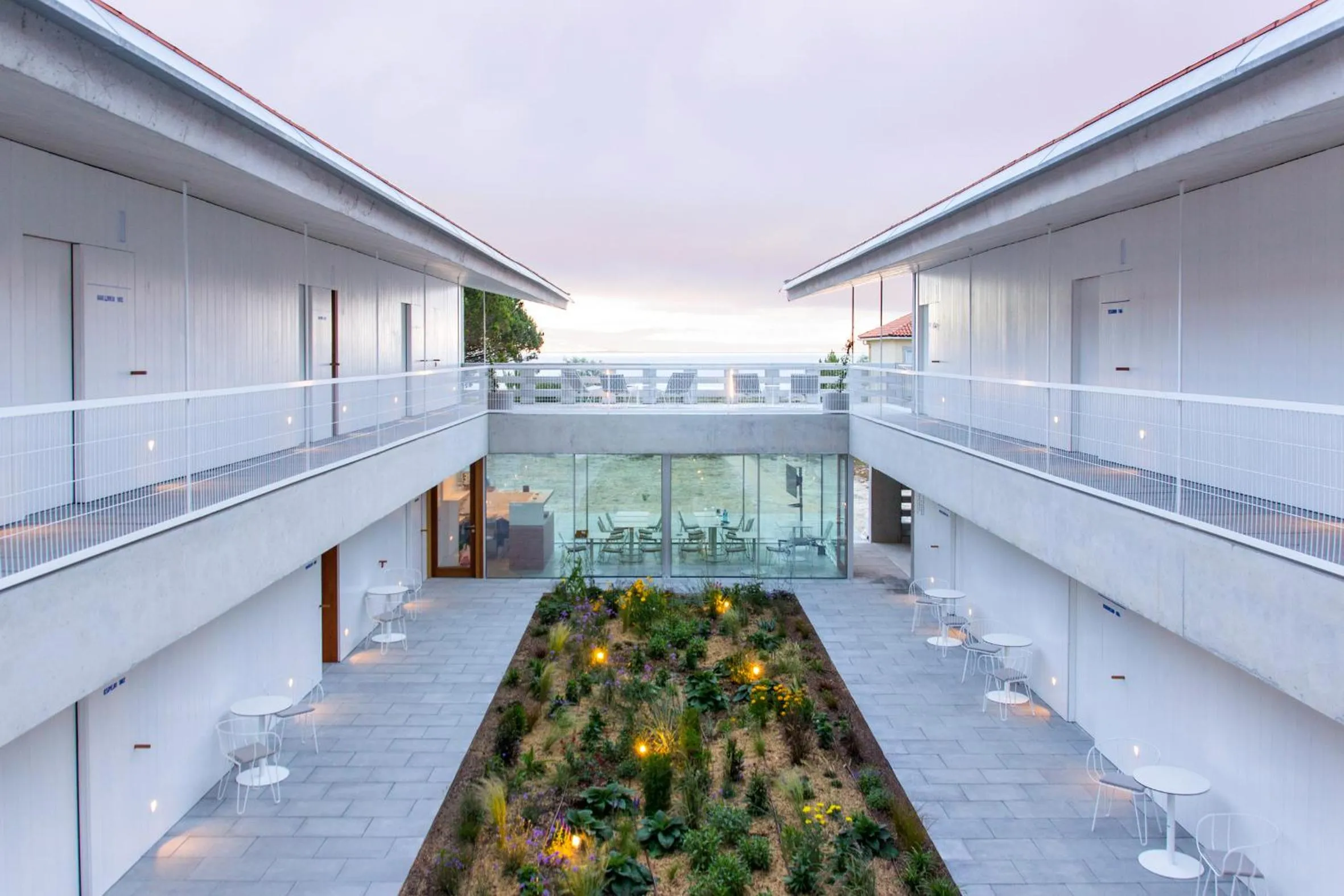 Garden in Hotel Bela Fisterra