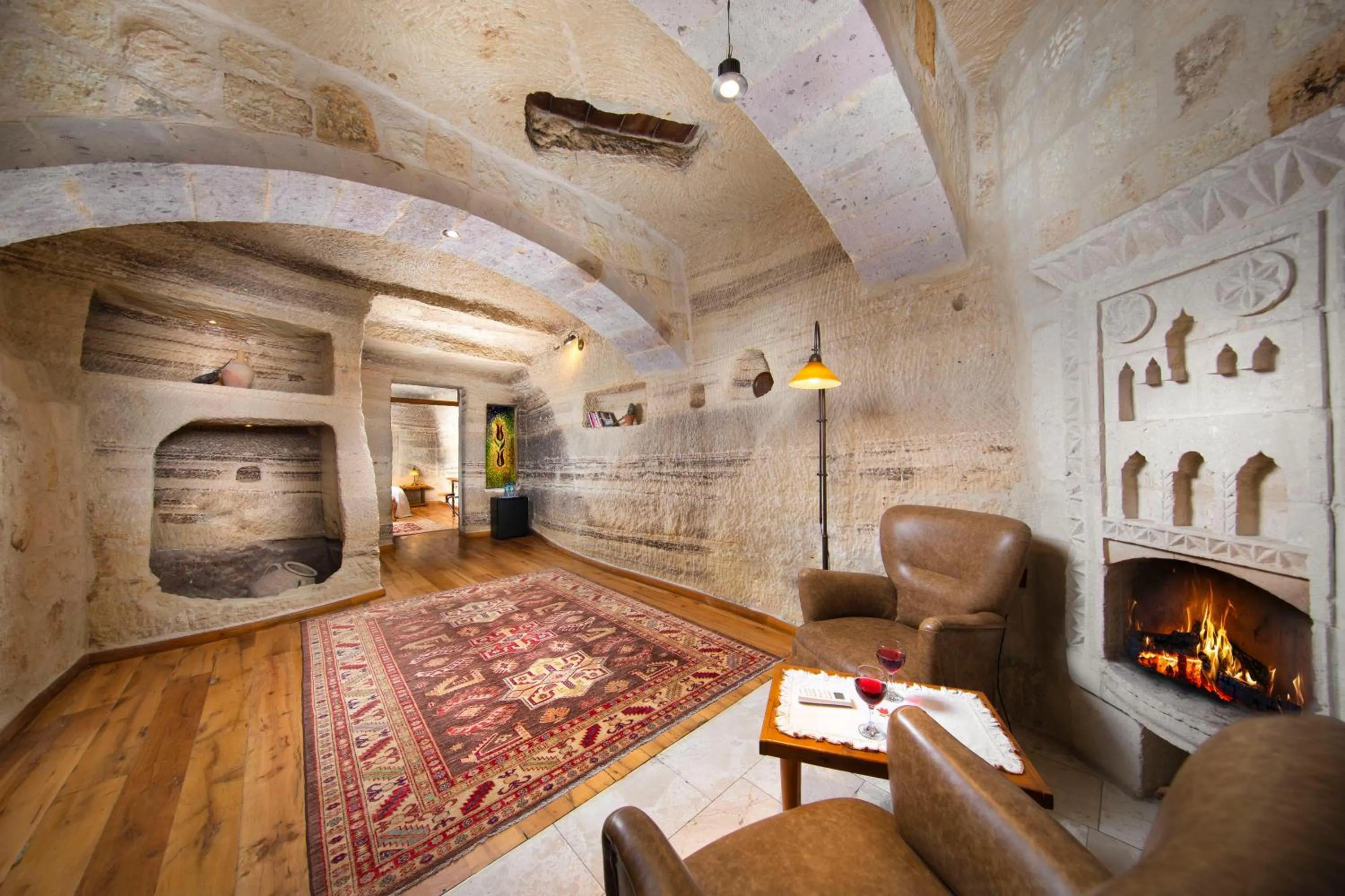 Photo of the whole room in Terra Cave Hotel