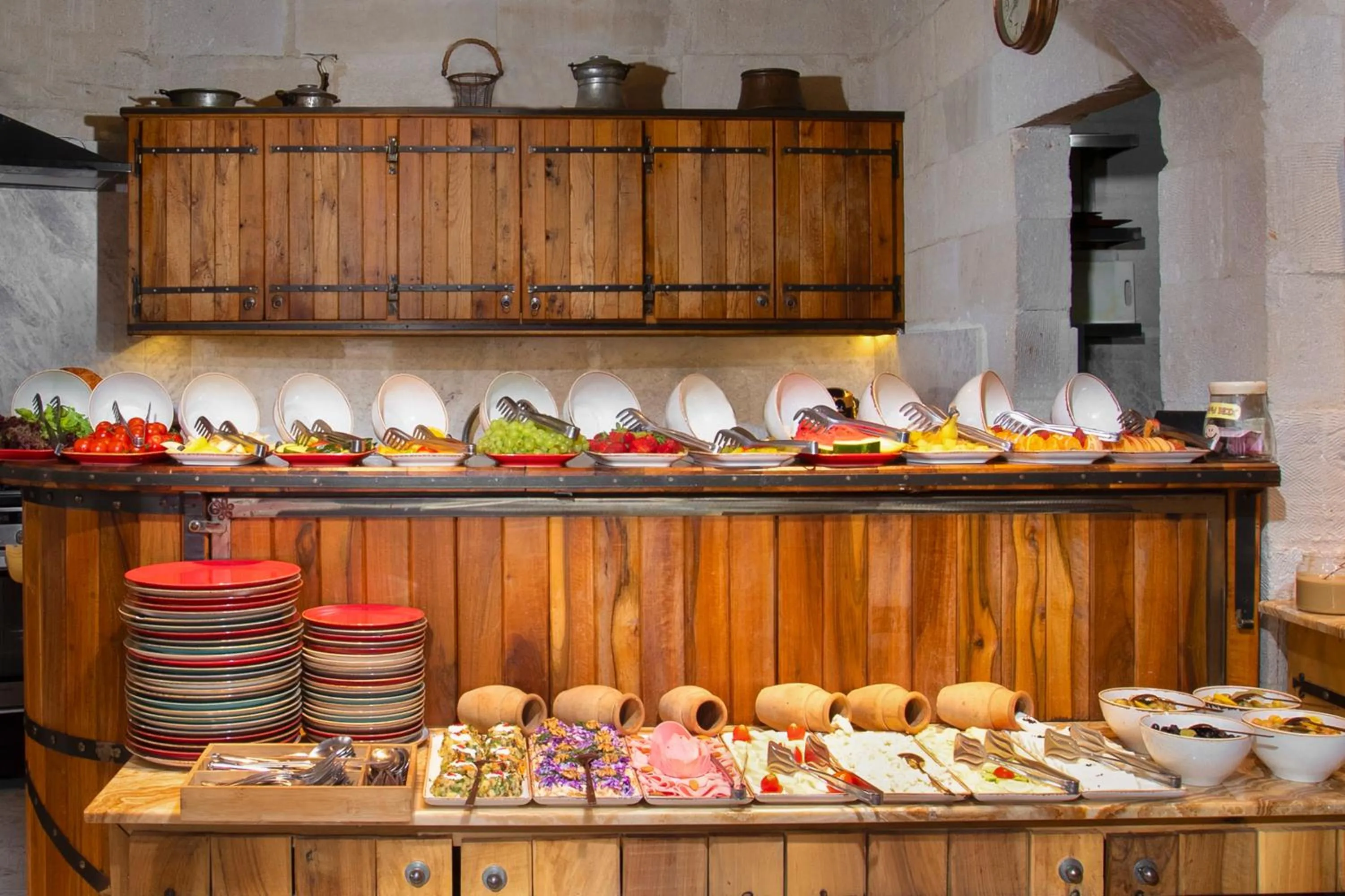 Seating area in Terra Cave Hotel