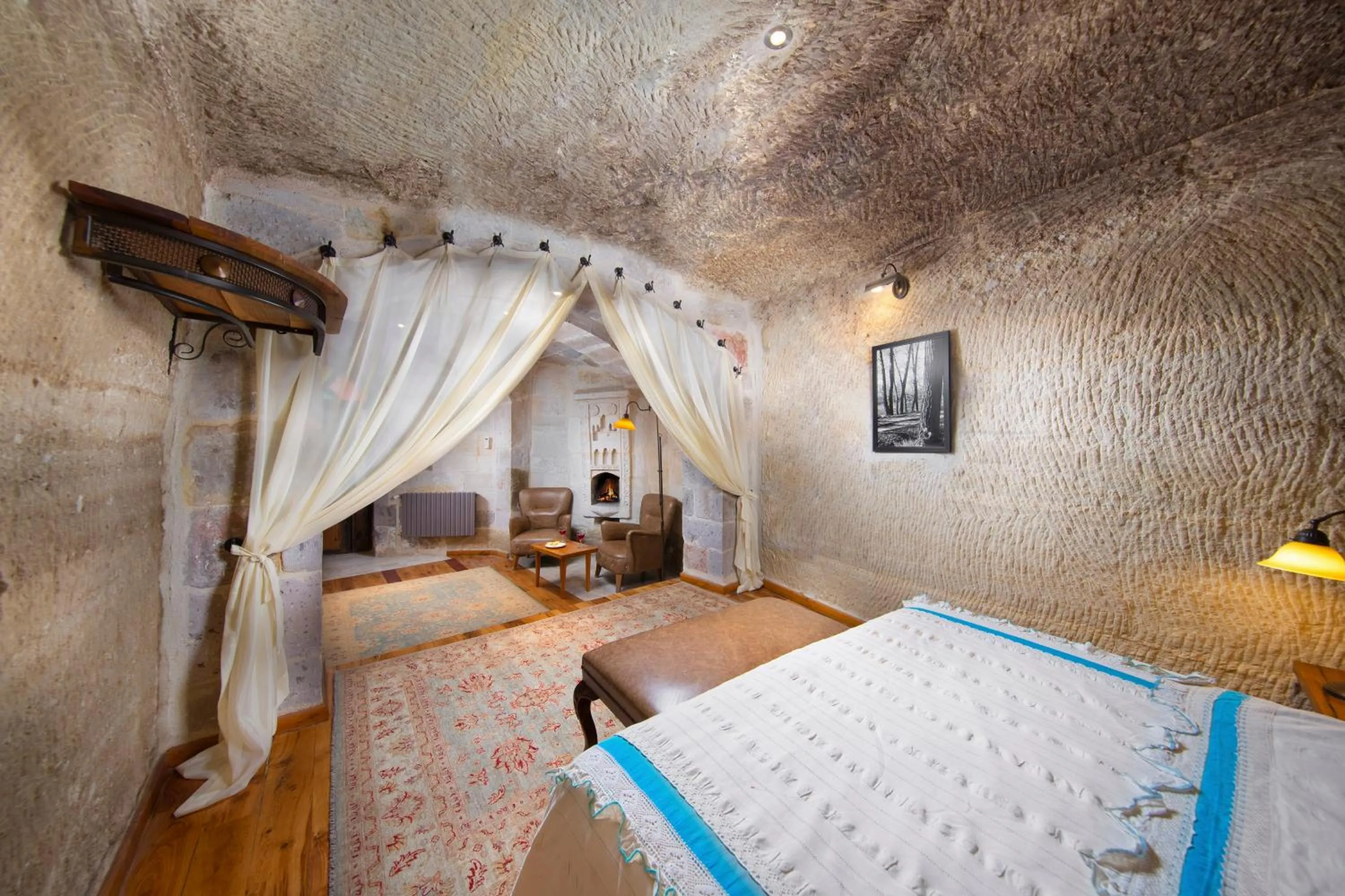 Photo of the whole room, Bed in Terra Cave Hotel