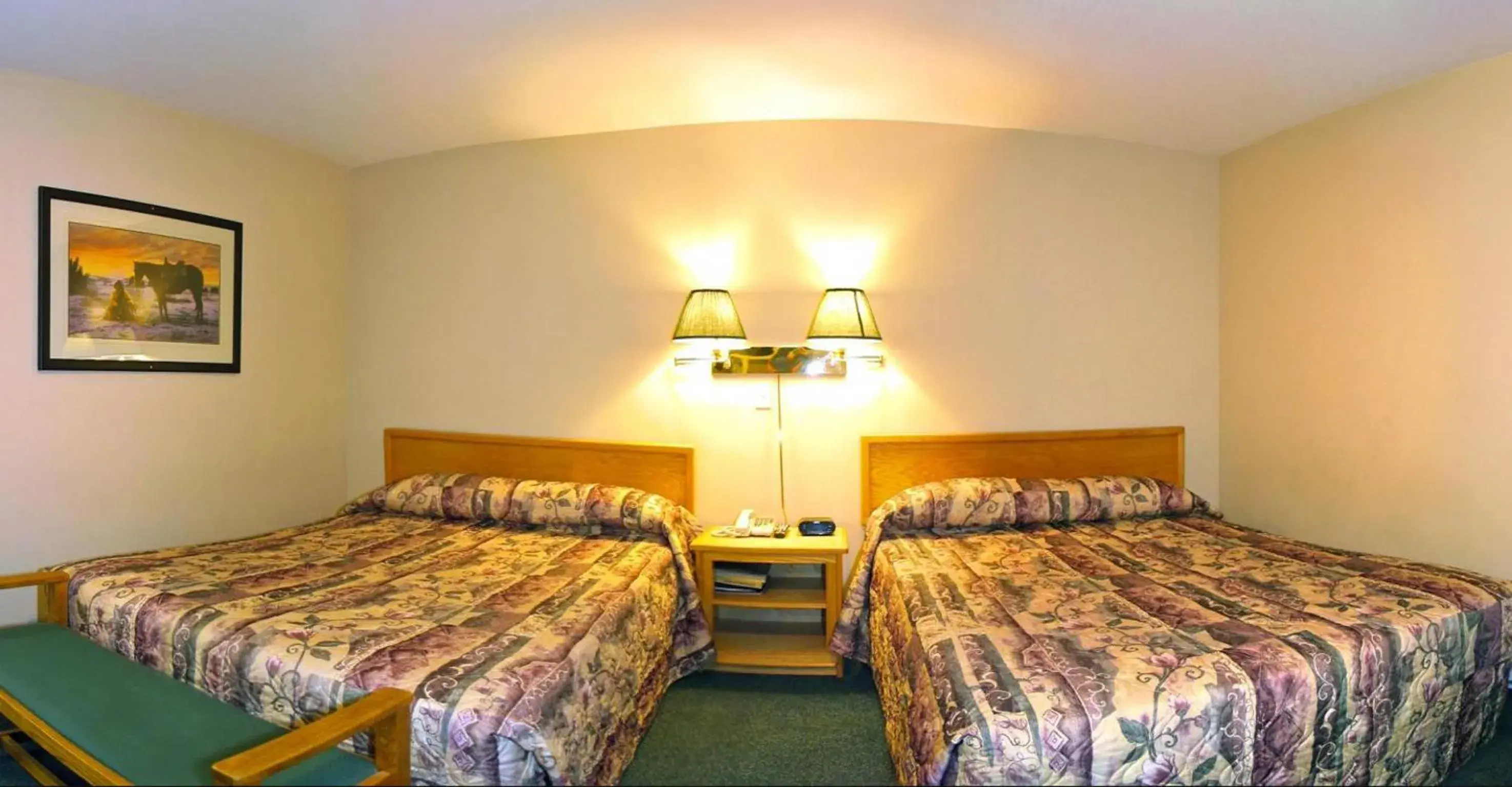 Bedroom, Bed in Travelodge by Wyndham Merritt Bedroom, Bed in Travelodge by Wyndham Merritt