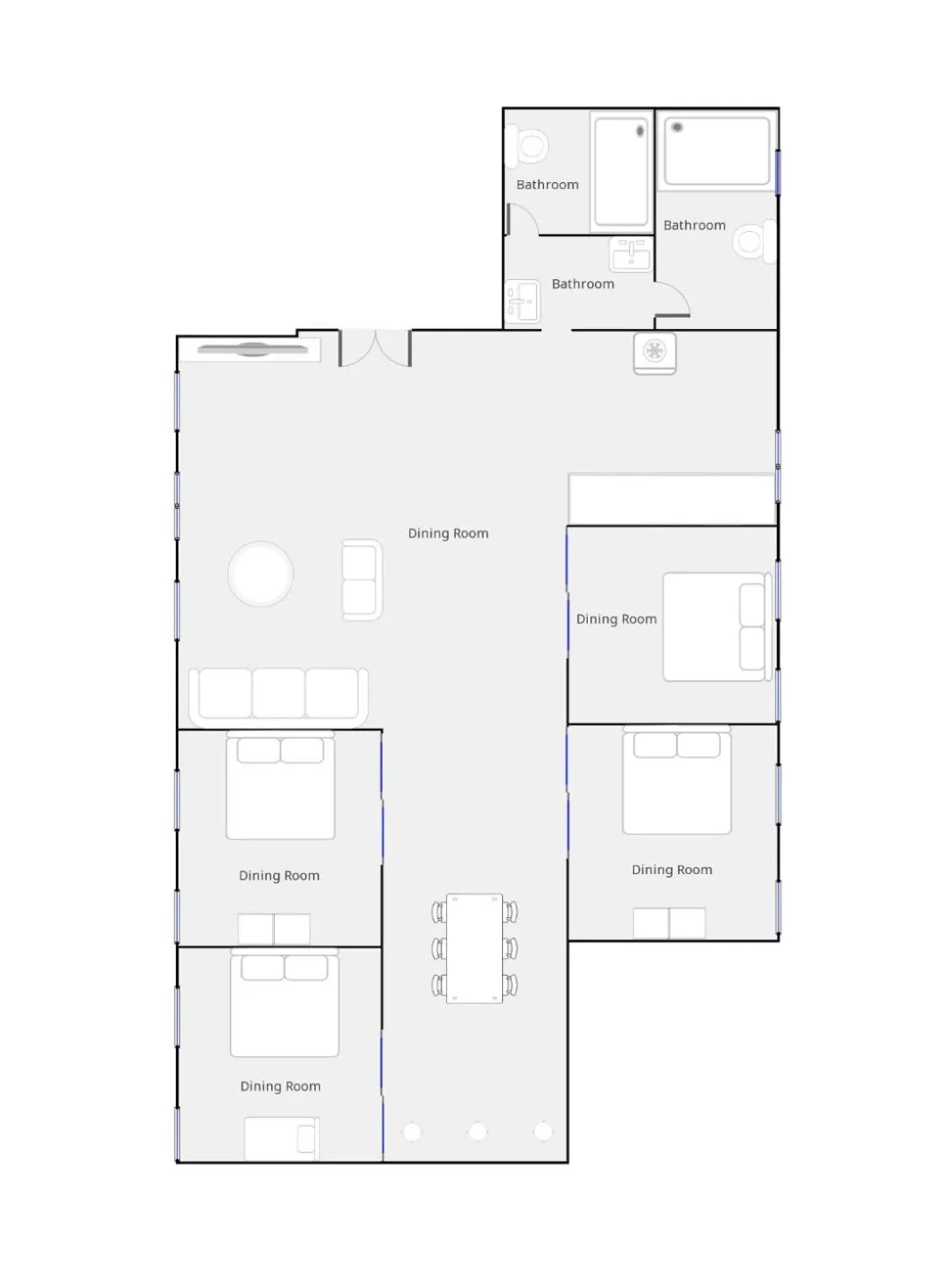 Floor plan in Kings Garden 1 by Daniel&jacob's
