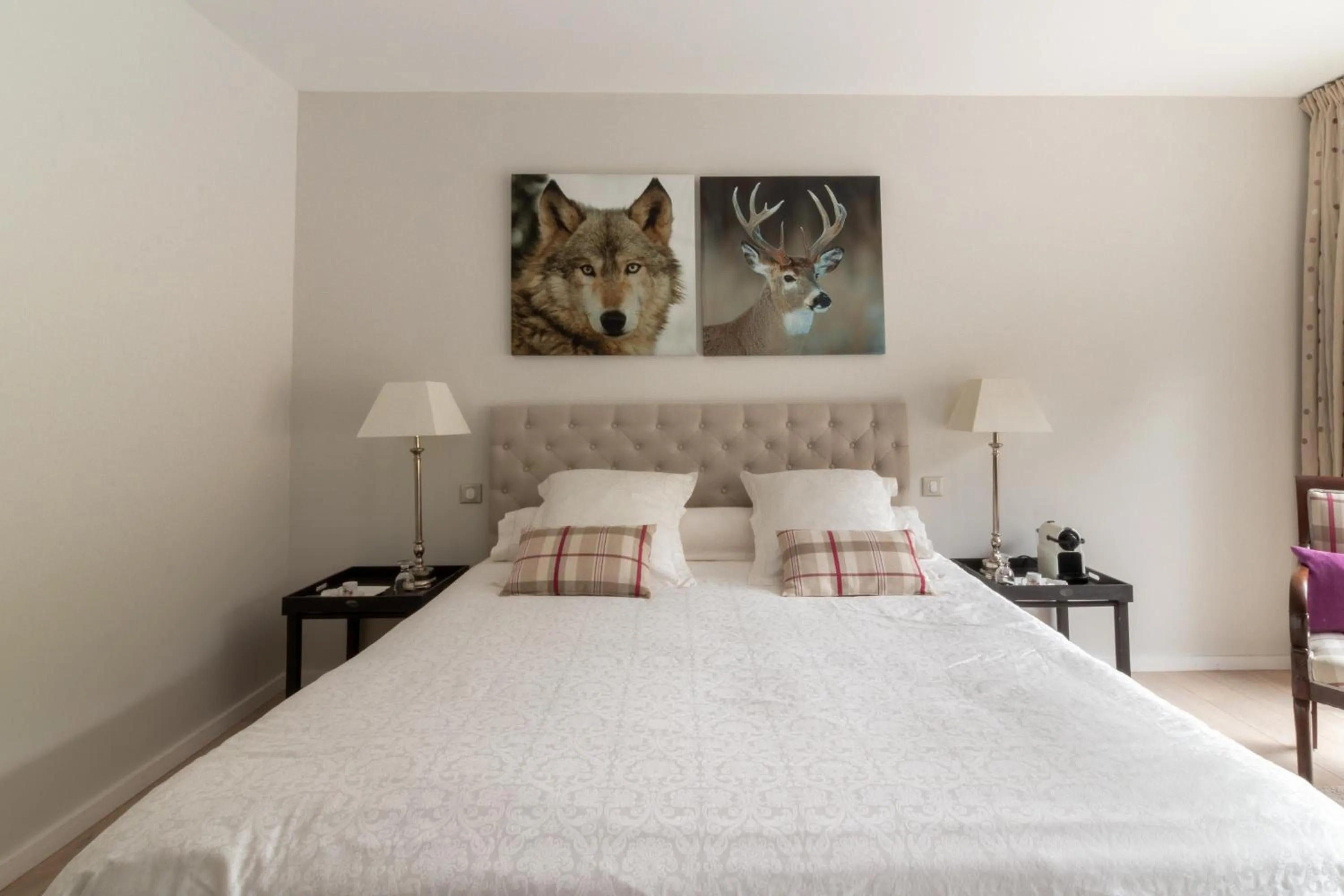 Bed in Villa Vent-Couvert