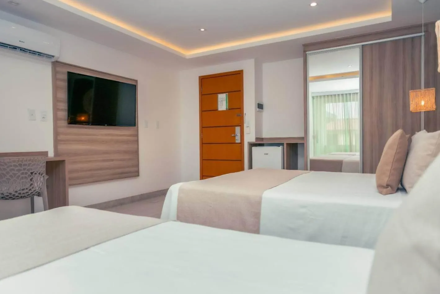 Bed in Paradiso Peró Praia Hotel