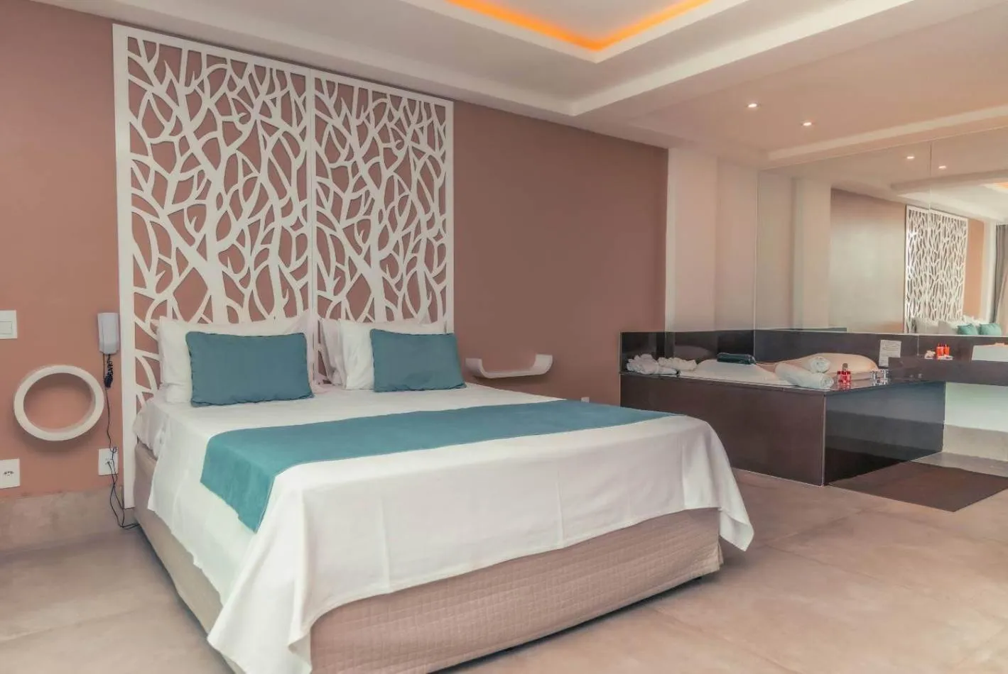 Bed in Paradiso Peró Praia Hotel