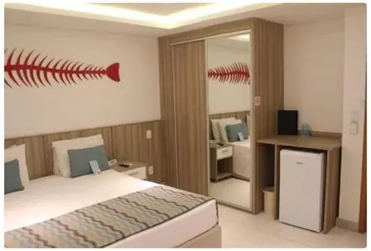 Bed in Paradiso Peró Praia Hotel Bed in Paradiso Peró Praia Hotel