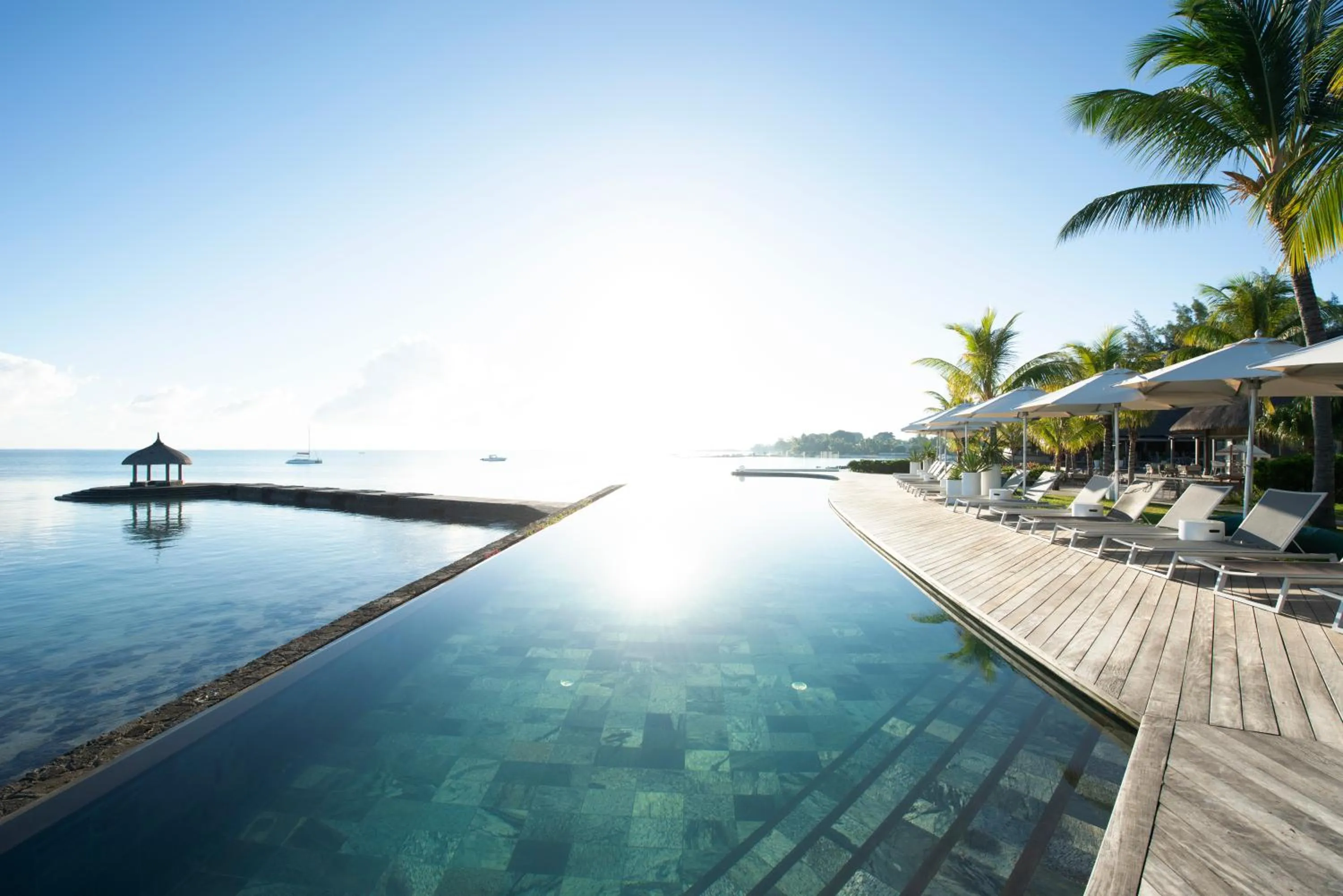 Swimming pool in Veranda Paul et Virginie Hotel & Spa - Adults Only