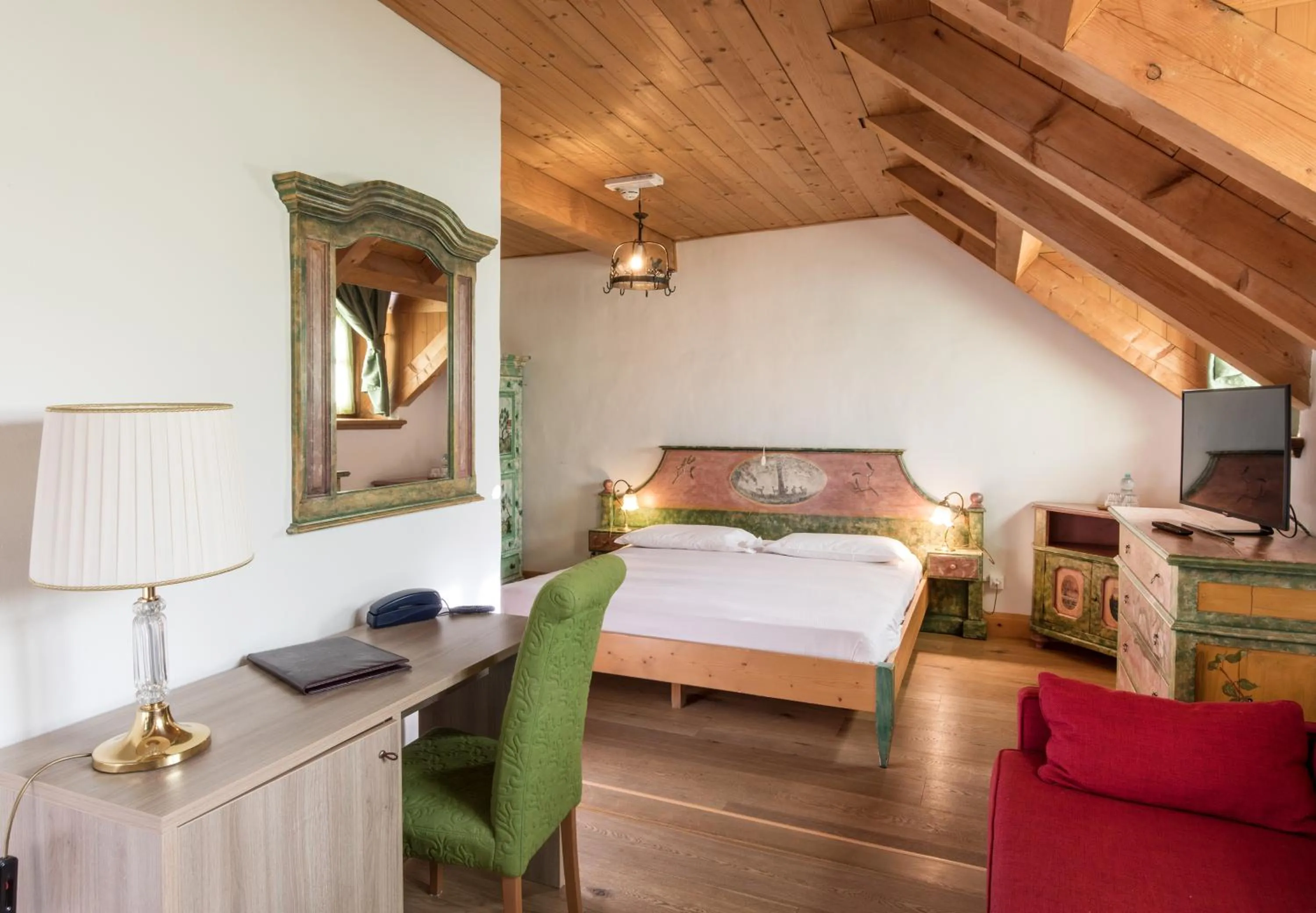 Bed in Hotel Edelhof